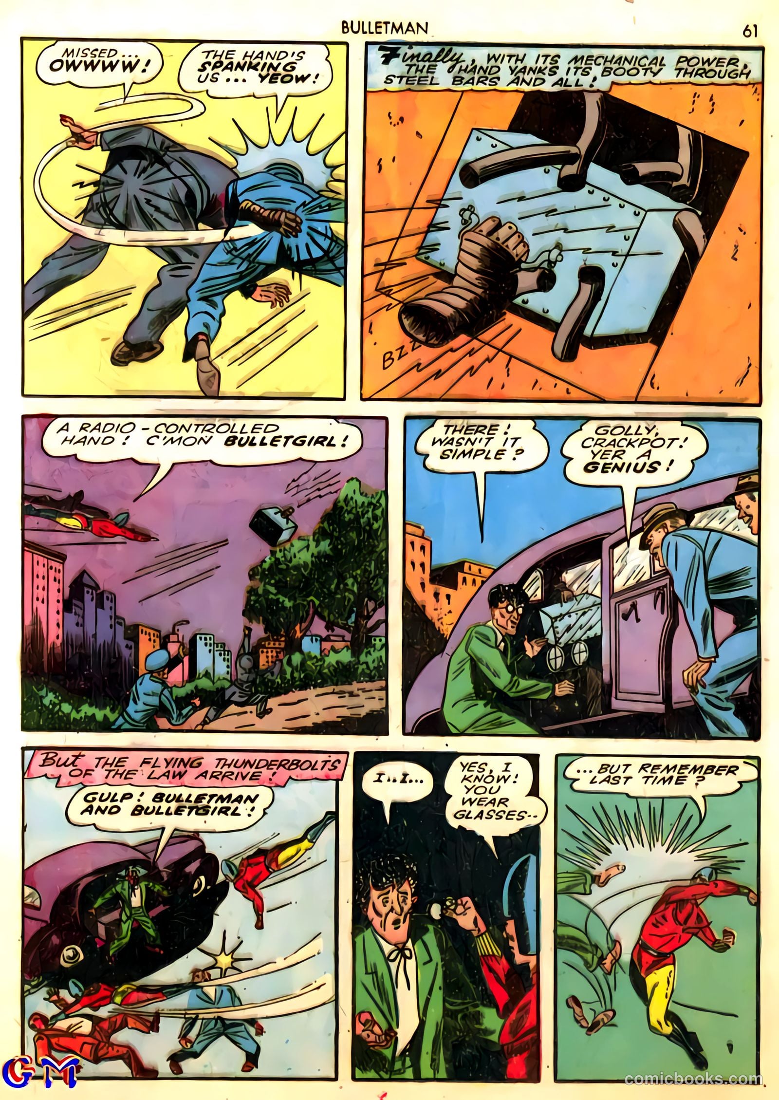 Bulletman #10 (1942) — page 61 of 68