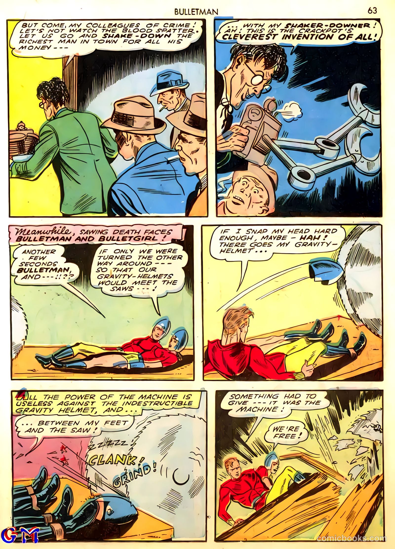 Bulletman #10 (1942) — page 63 of 68
