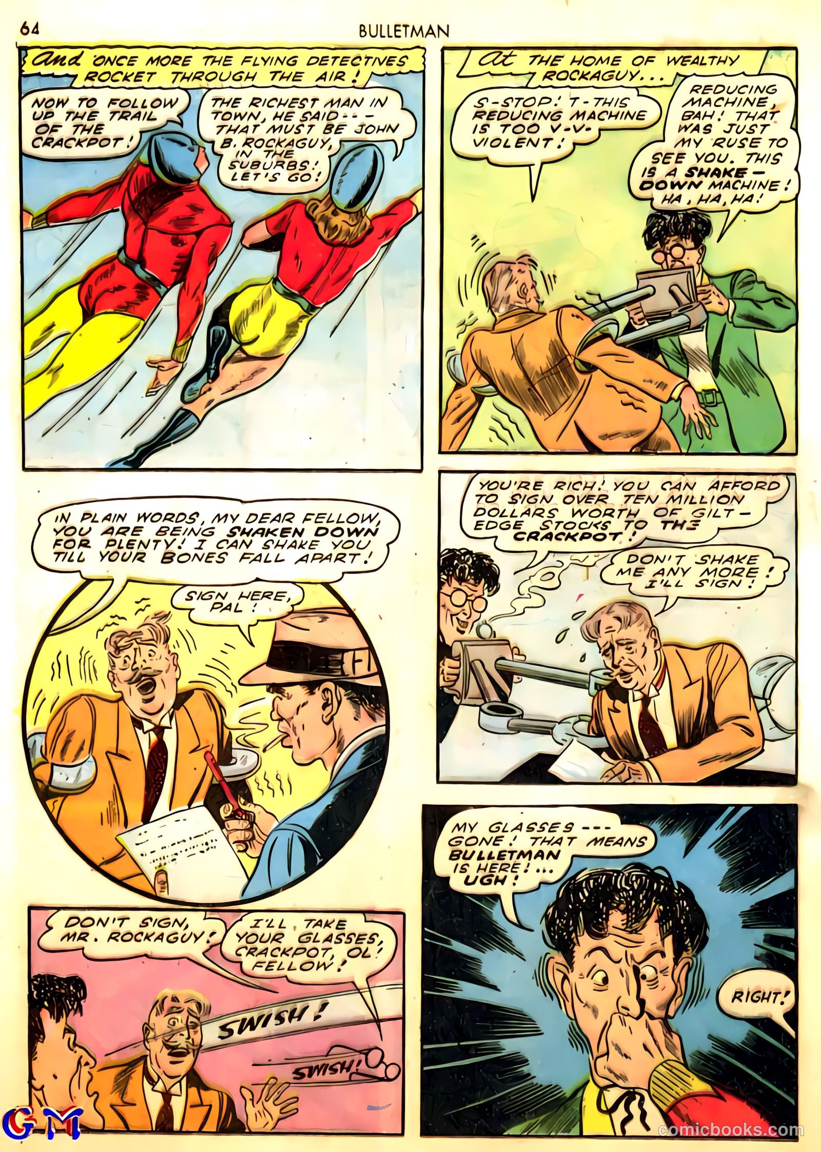 Bulletman #10 (1942) — page 64 of 68