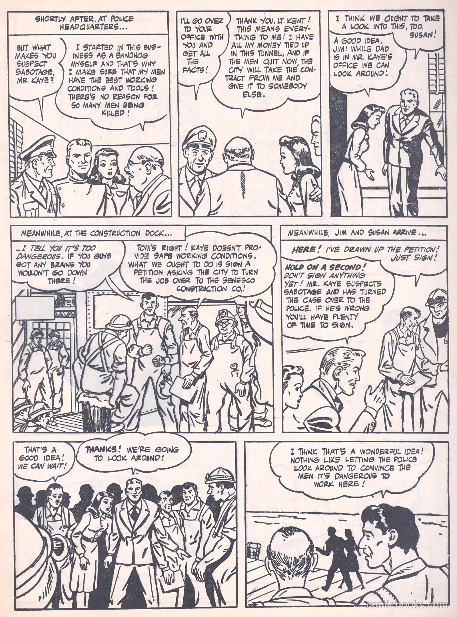 Bulletman #10 (1951) — page 3 of 24