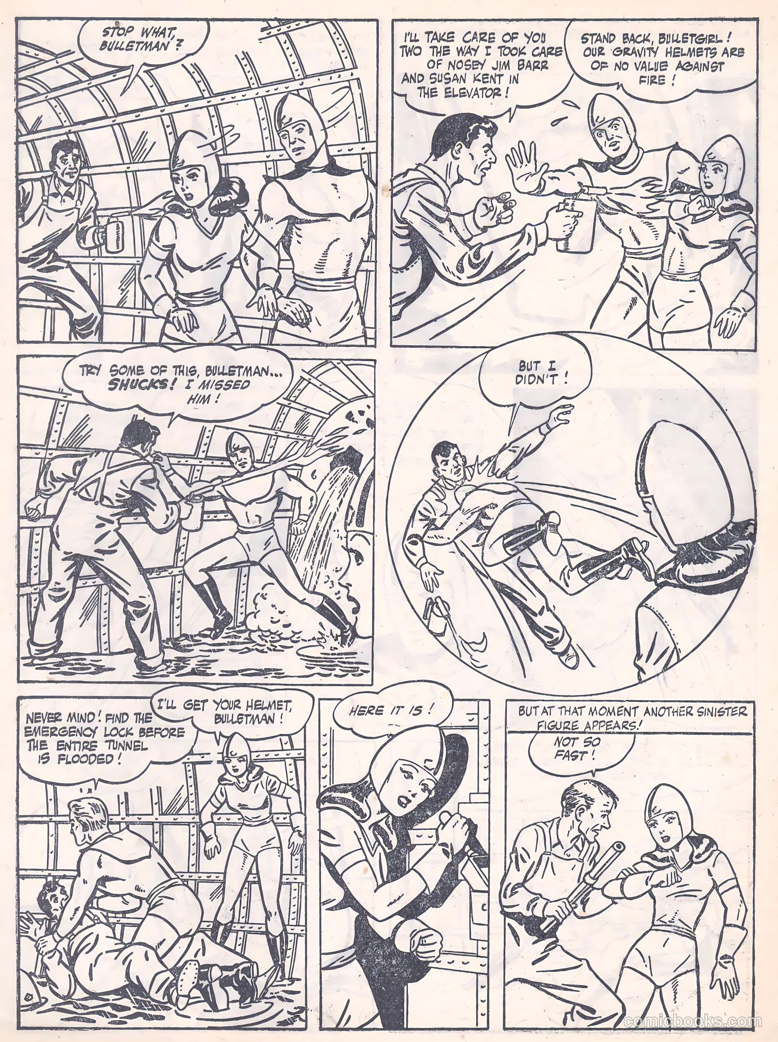 Bulletman #10 (1951) — page 6 of 24