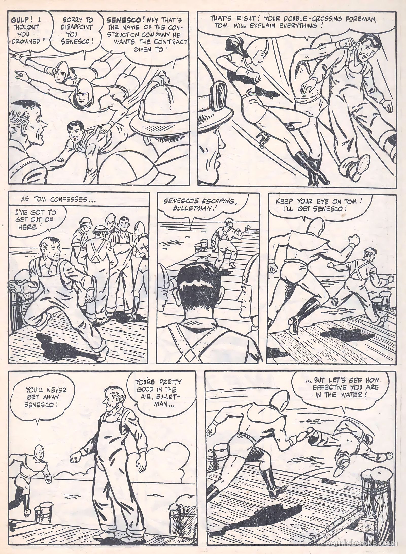 Bulletman #10 (1951) — page 9 of 24