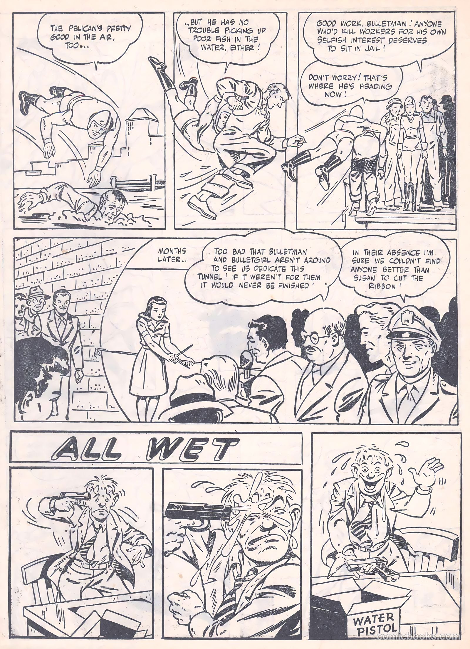 Bulletman #10 (1951) — page 10 of 24
