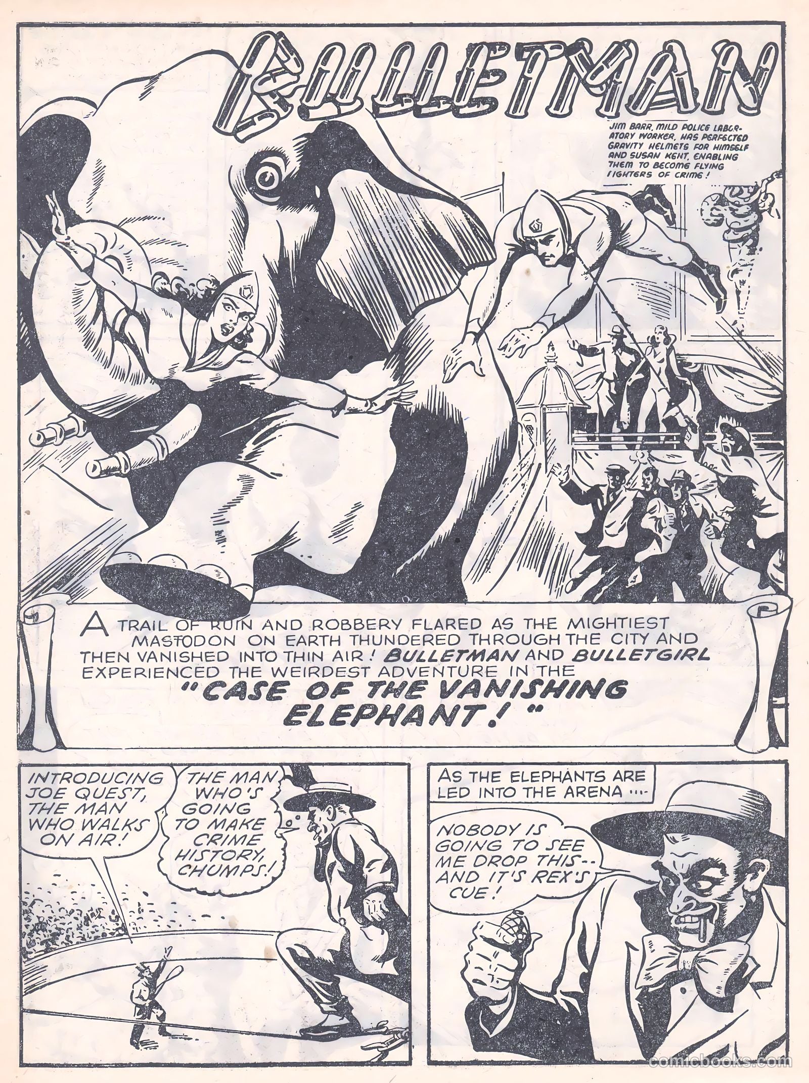 Bulletman #10 (1951) — page 11 of 24