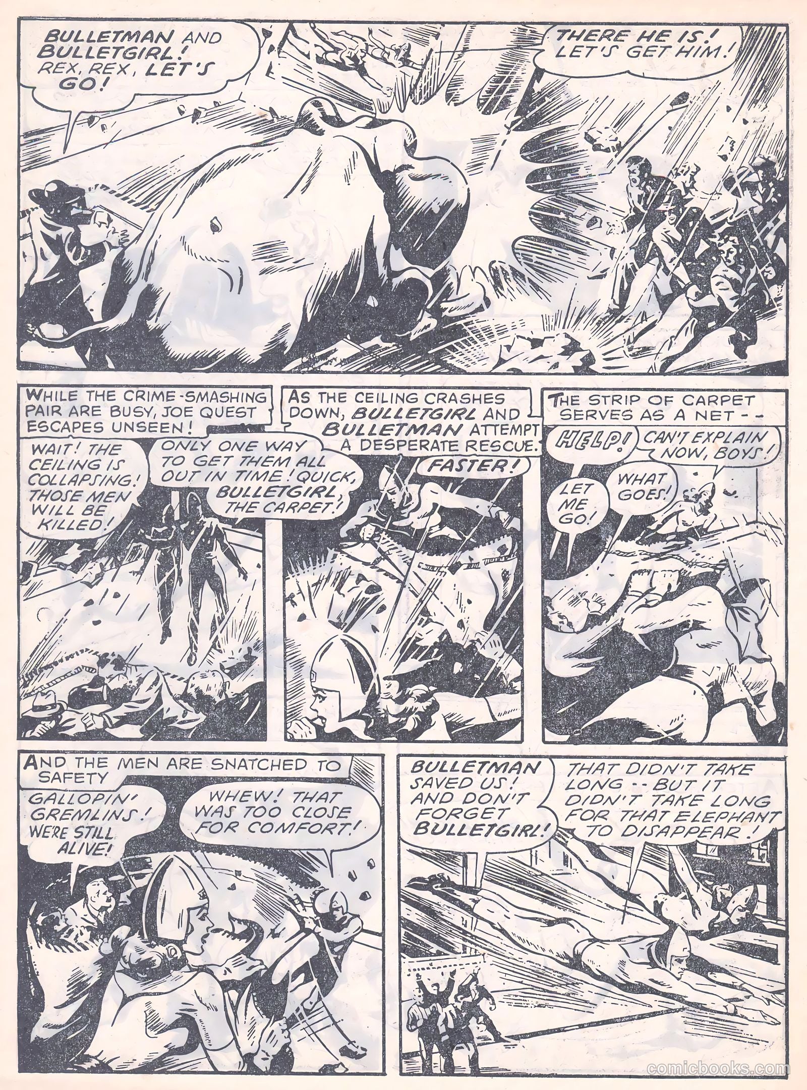 Bulletman #10 (1951) — page 14 of 24