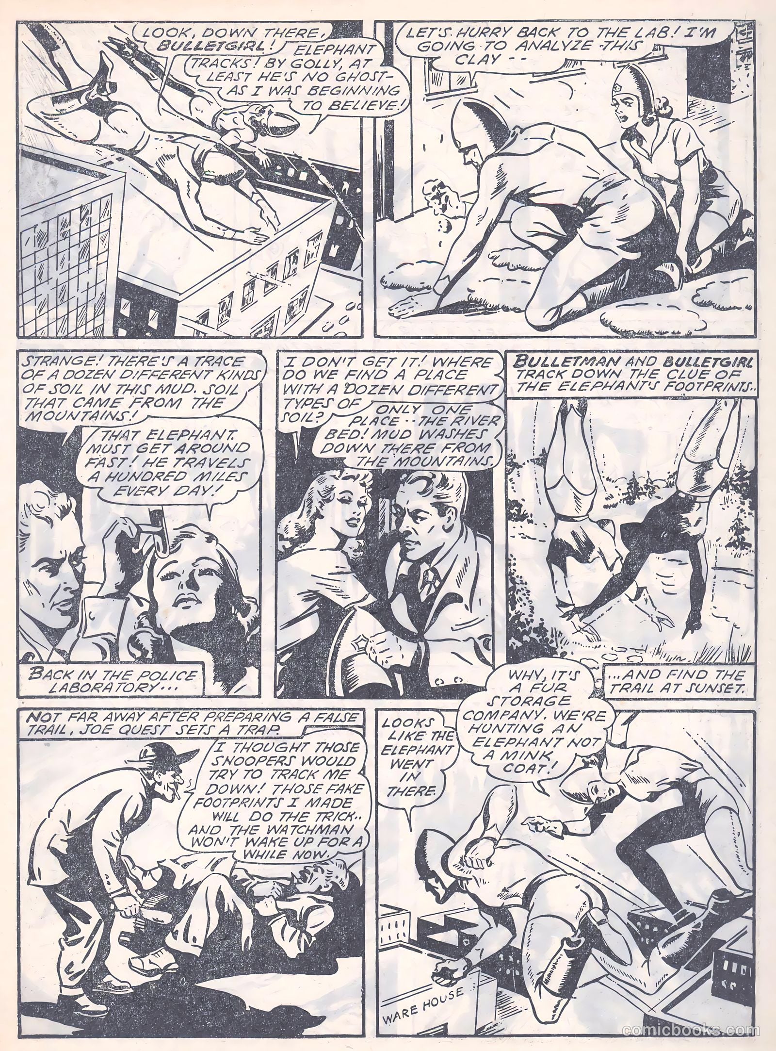 Bulletman #10 (1951) — page 15 of 24
