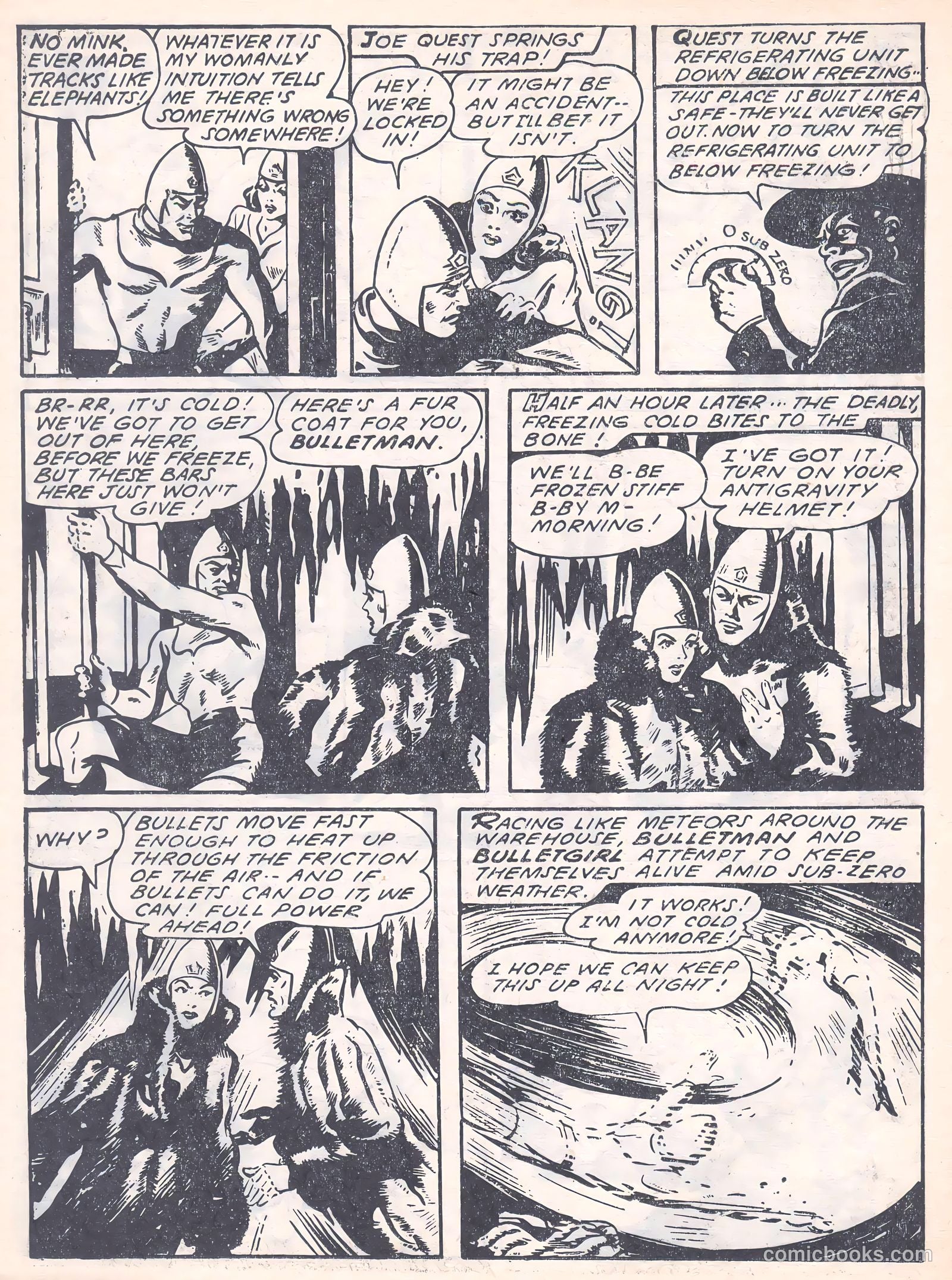 Bulletman #10 (1951) — page 16 of 24