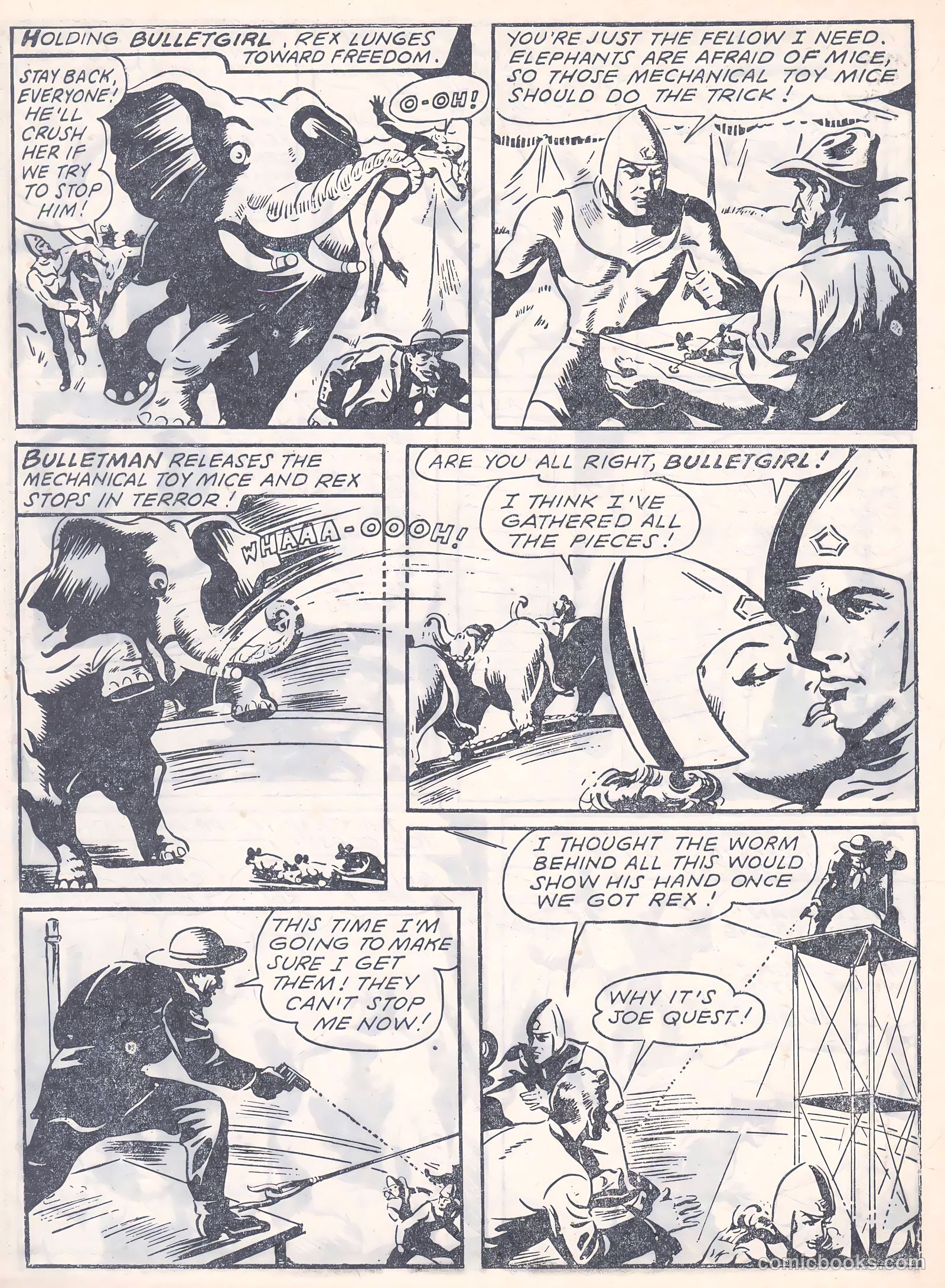 Bulletman #10 (1951) — page 18 of 24