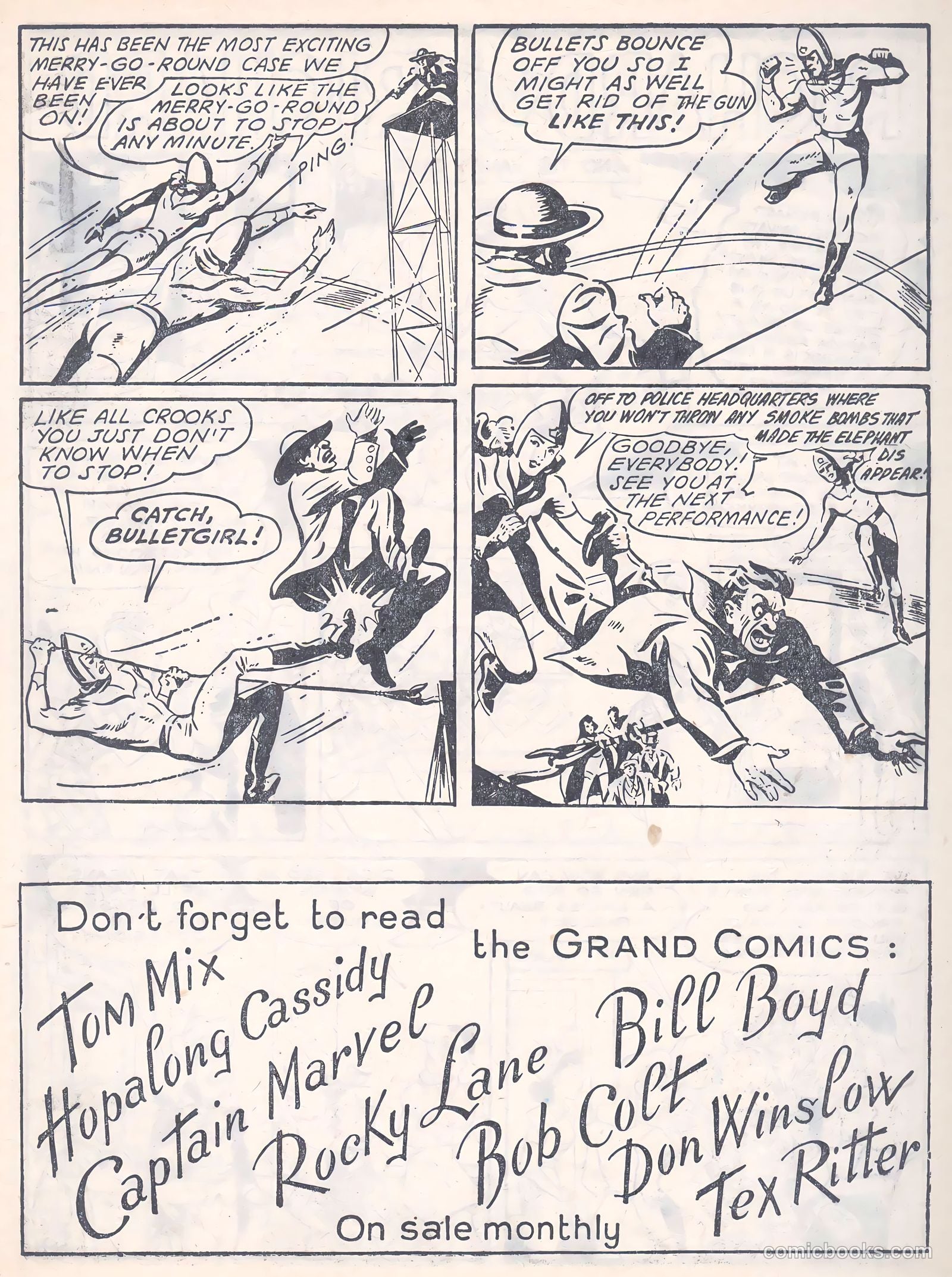 Bulletman #10 (1951) — page 19 of 24