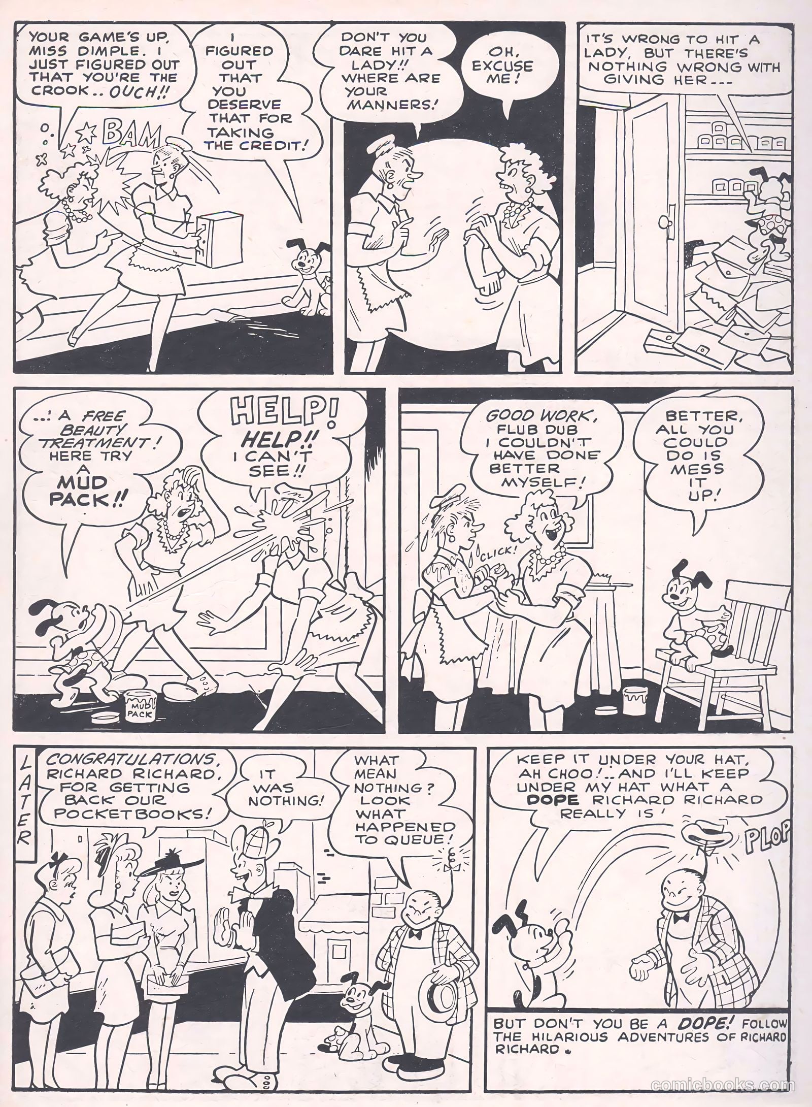 Bulletman #10 (1951) — page 23 of 24