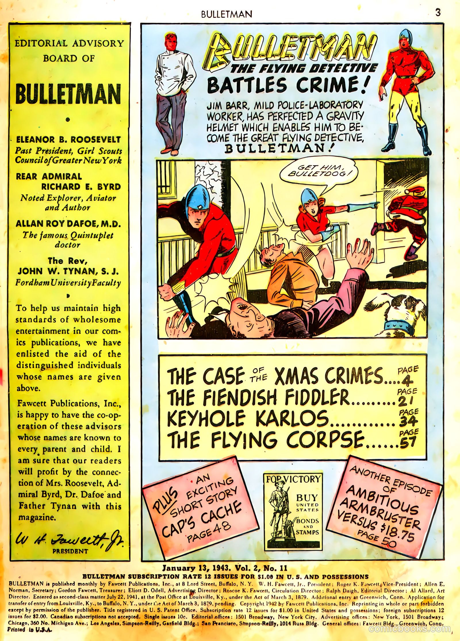 Bulletman #11 (1943) — page 3 of 66