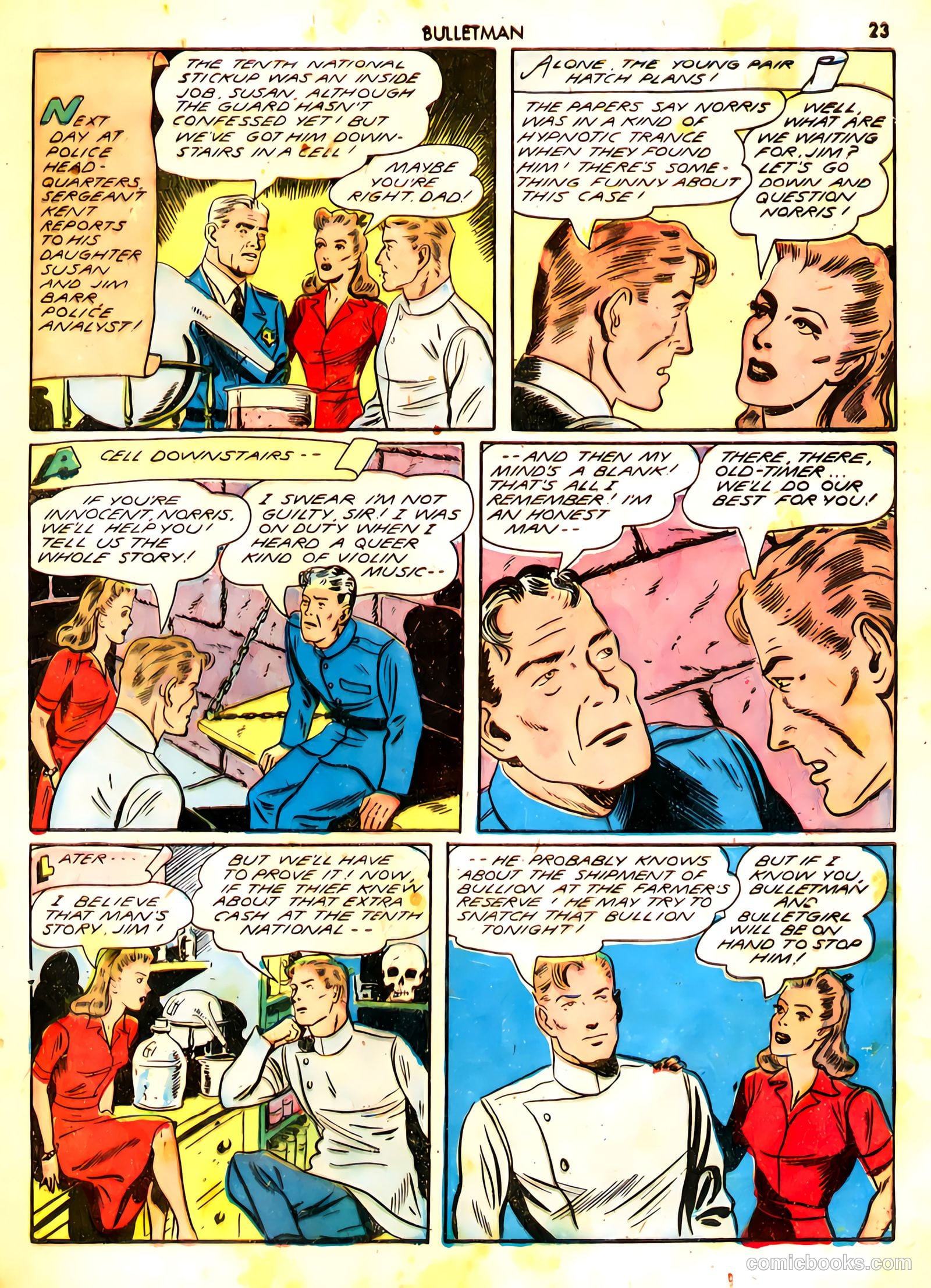 Bulletman #11 (1943) — page 23 of 66