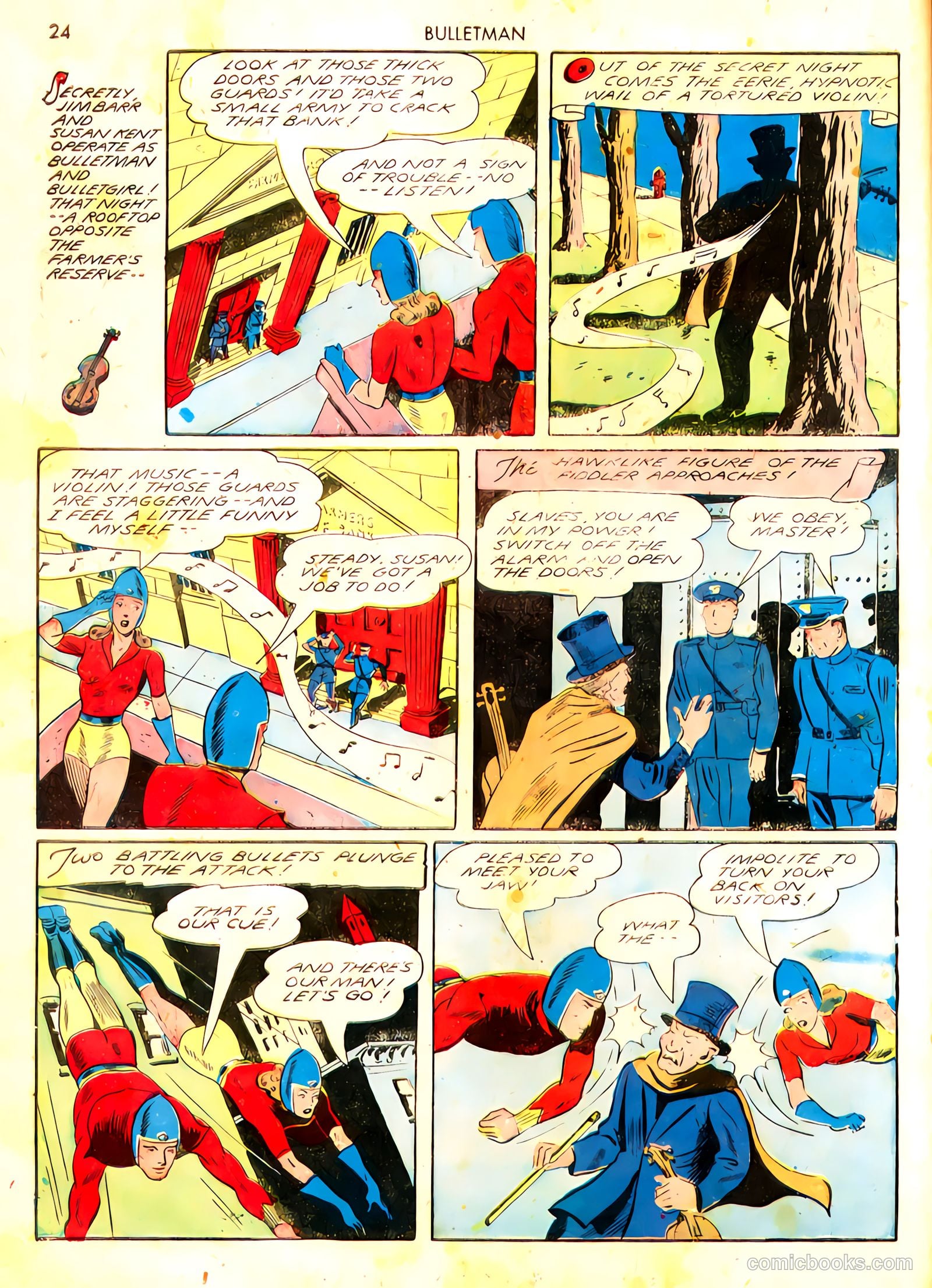 Bulletman #11 (1943) — page 24 of 66
