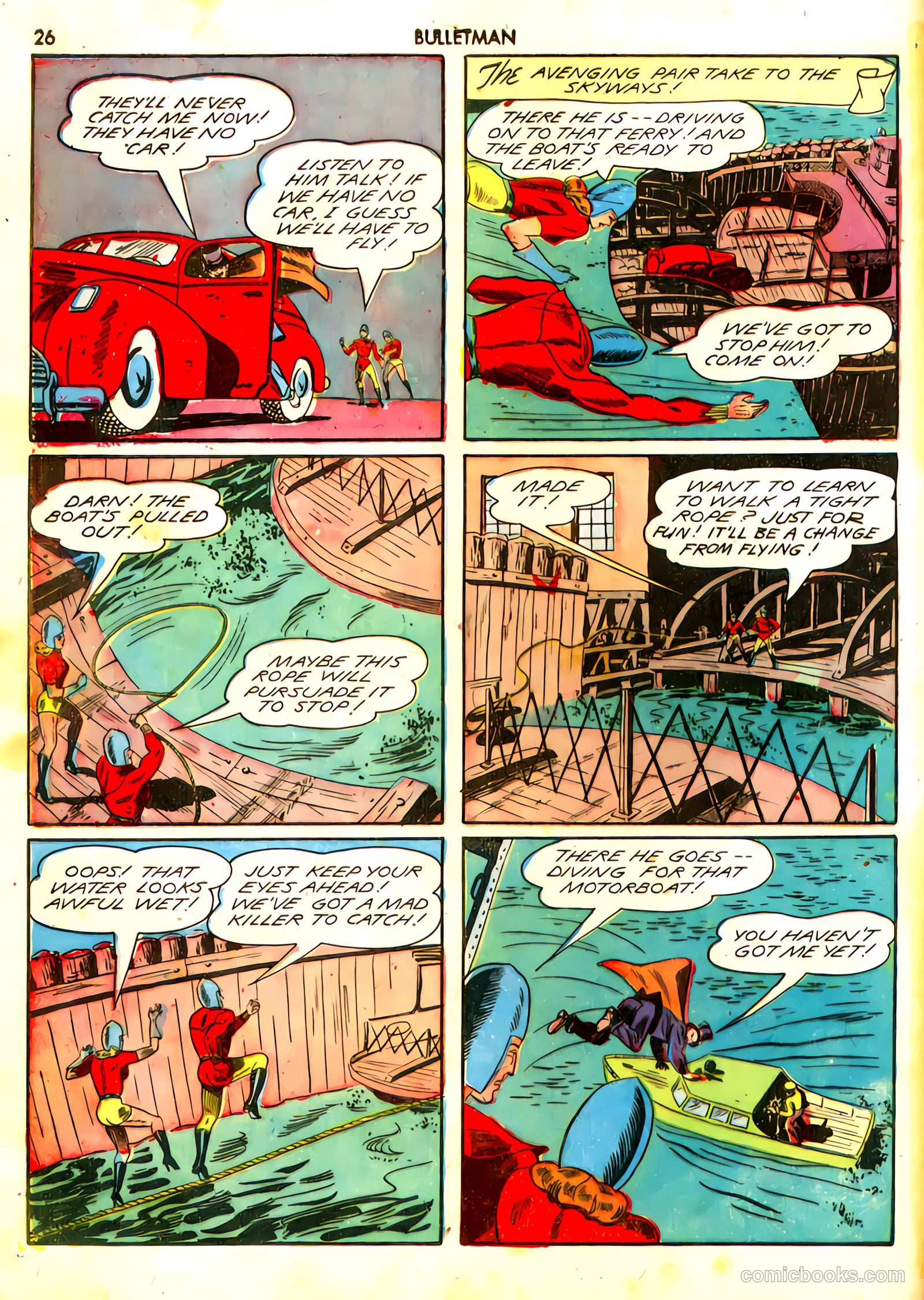 Bulletman #11 (1943) — page 26 of 66