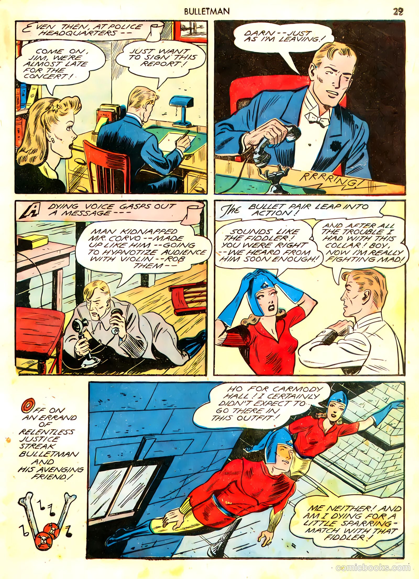Bulletman #11 (1943) — page 29 of 66
