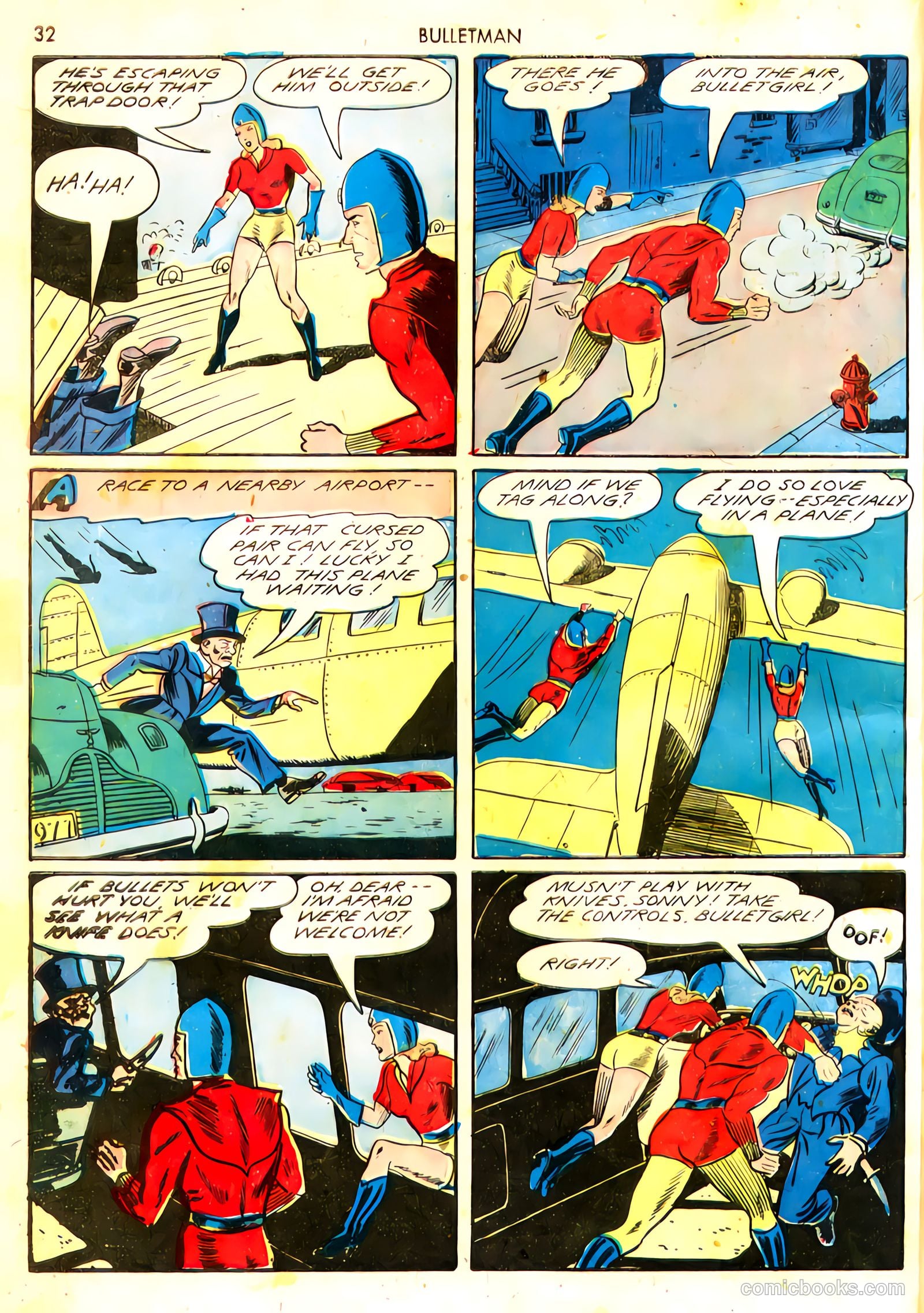 Bulletman #11 (1943) — page 32 of 66