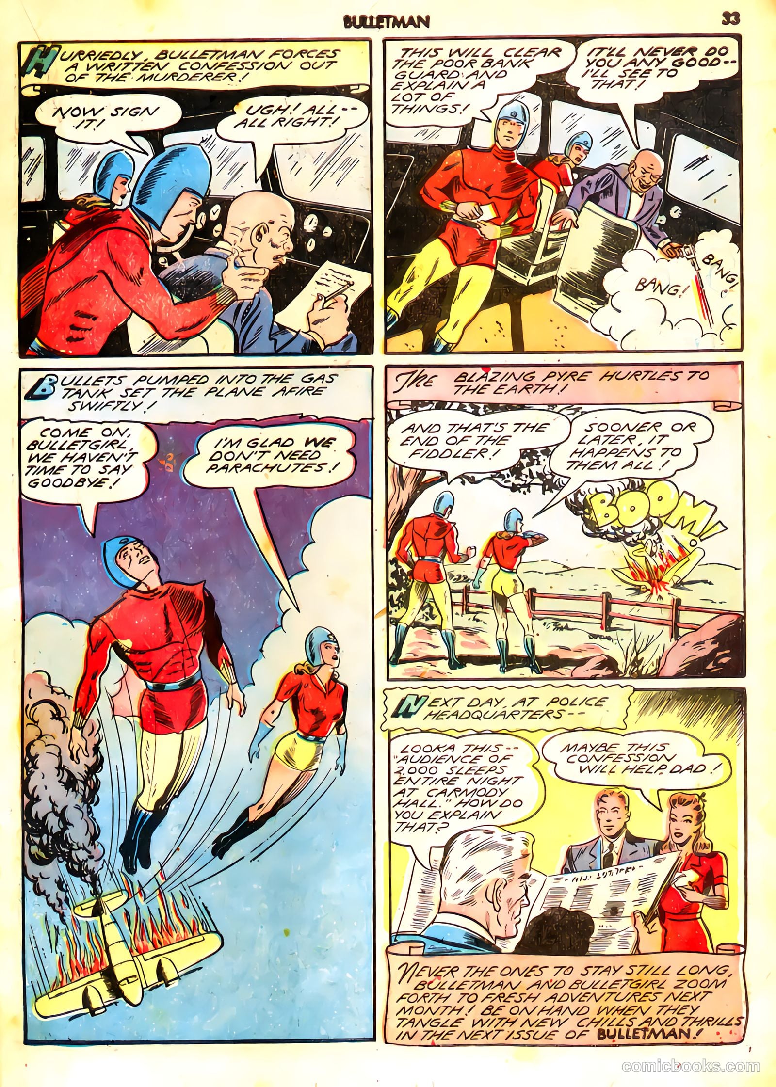 Bulletman #11 (1943) — page 33 of 66