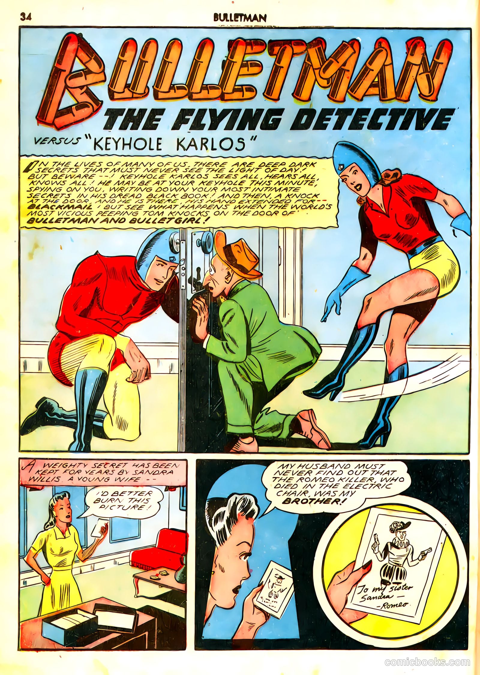 Bulletman #11 (1943) — page 34 of 66
