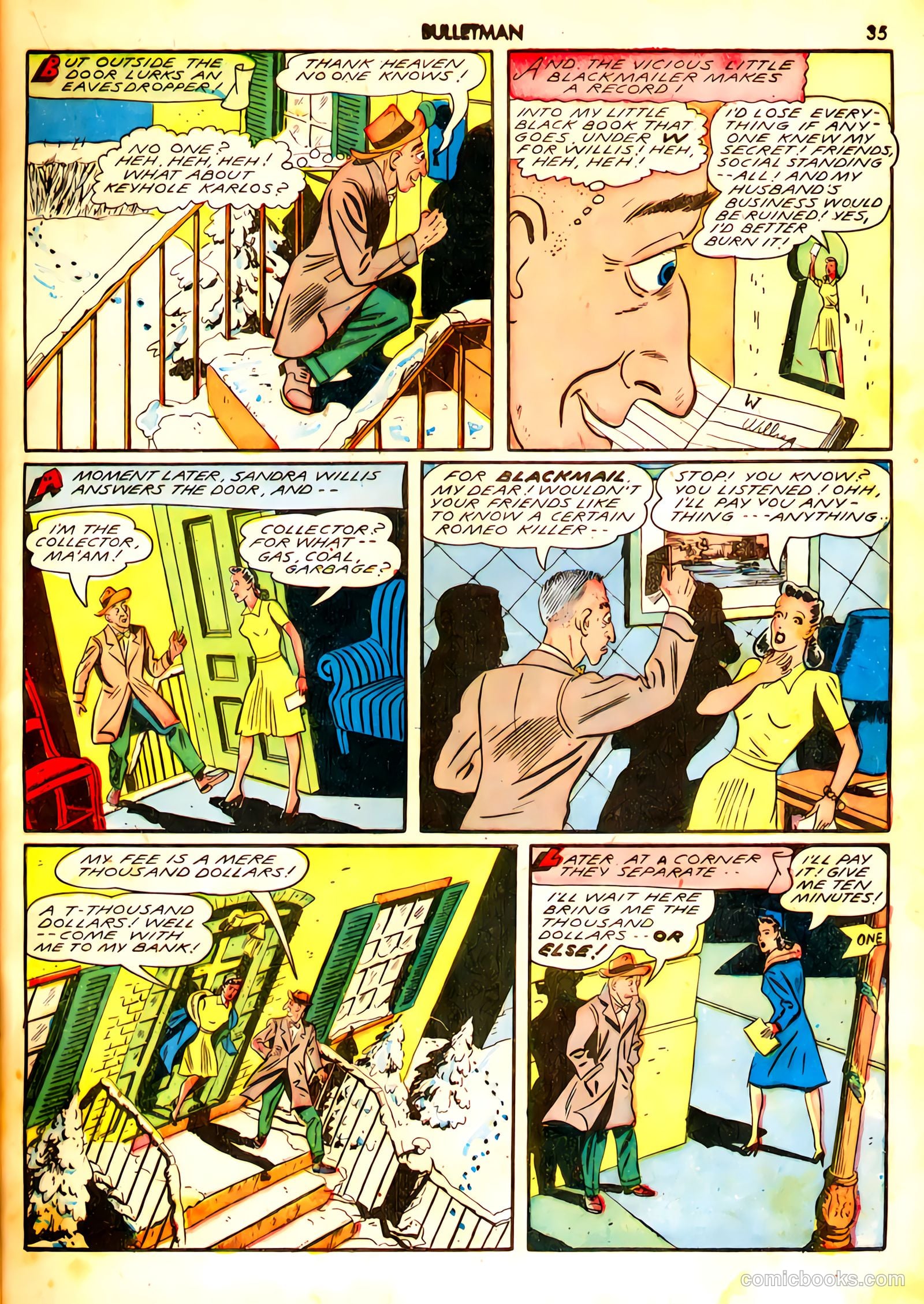 Bulletman #11 (1943) — page 35 of 66