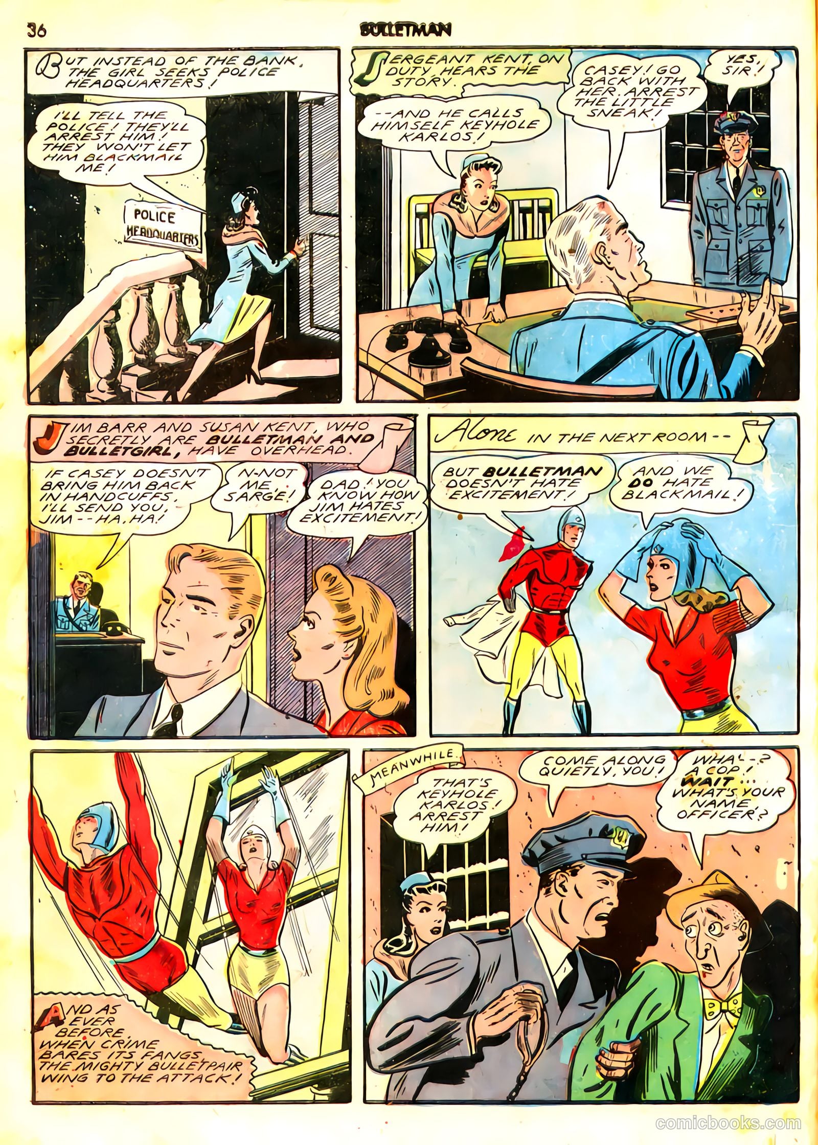 Bulletman #11 (1943) — page 36 of 66