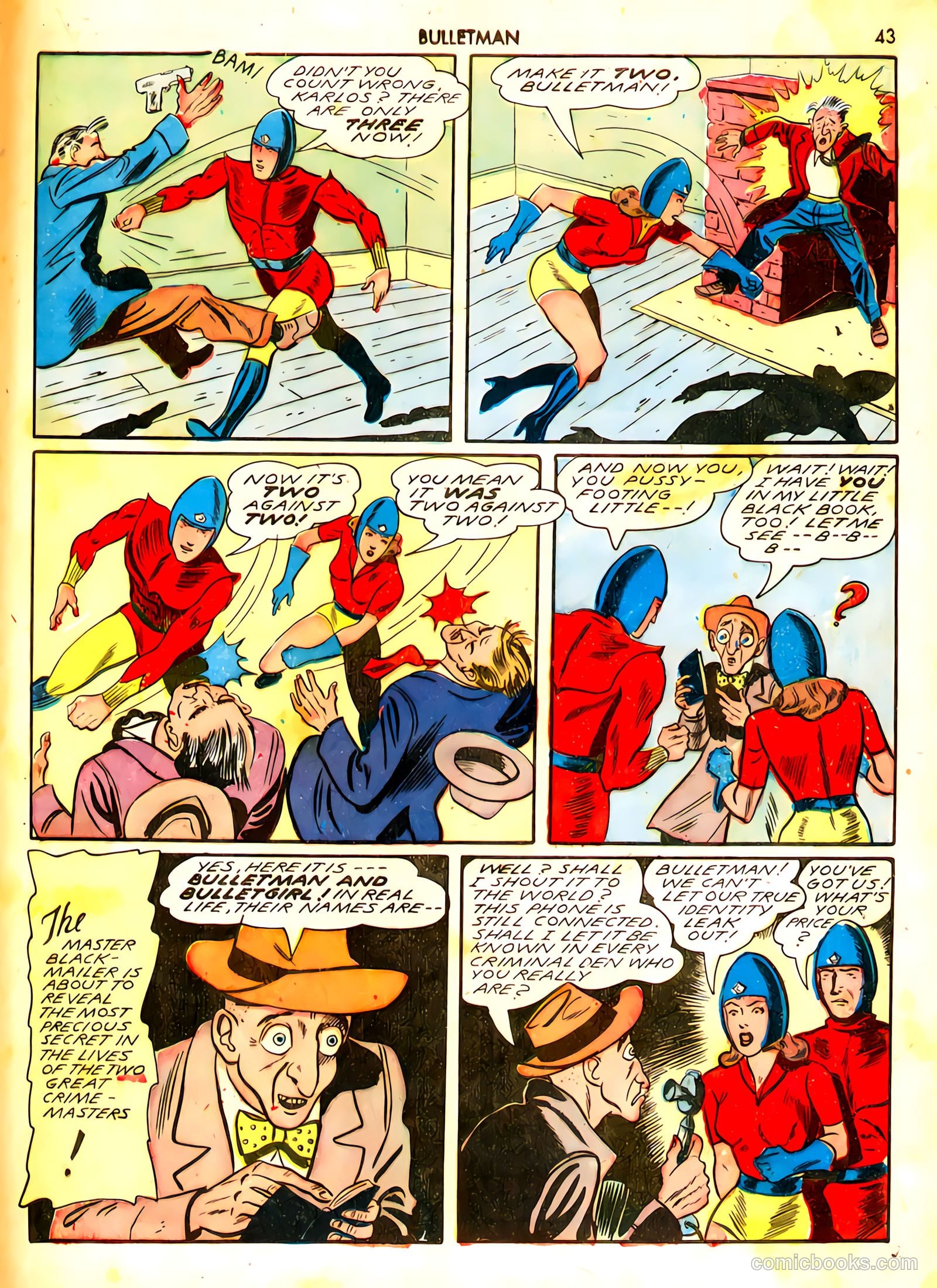 Bulletman #11 (1943) — page 43 of 66