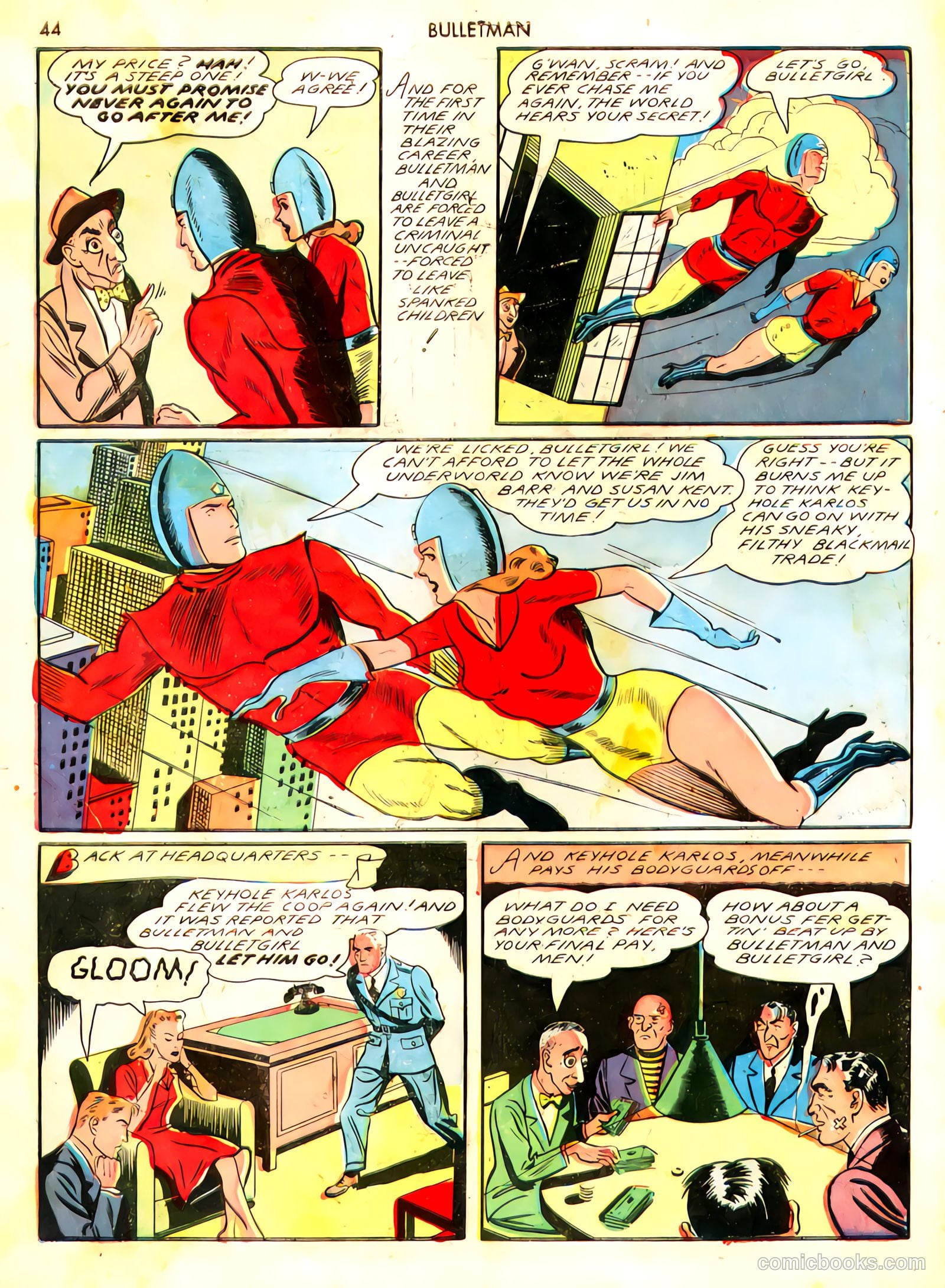 Bulletman #11 (1943) — page 44 of 66