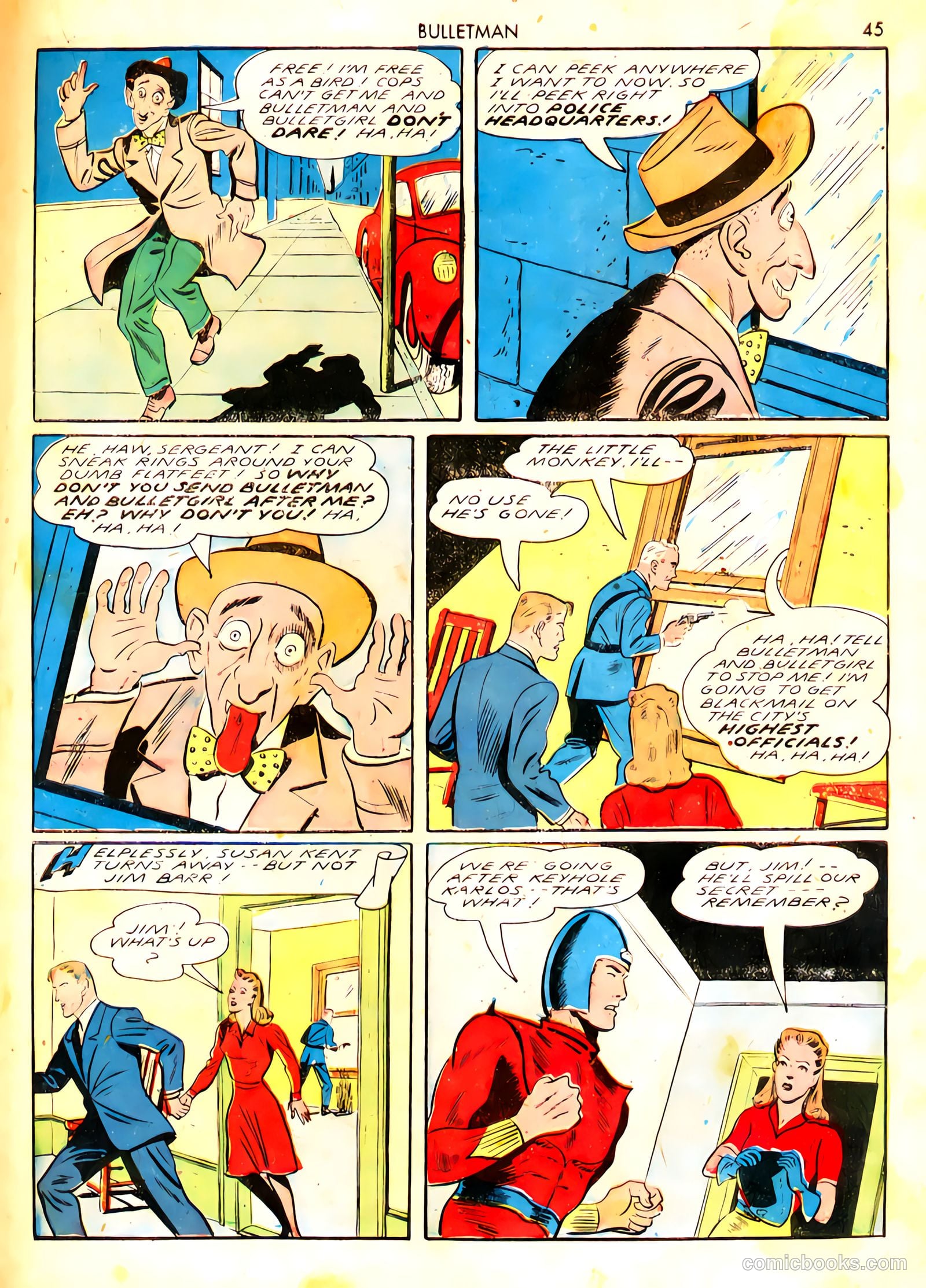 Bulletman #11 (1943) — page 45 of 66
