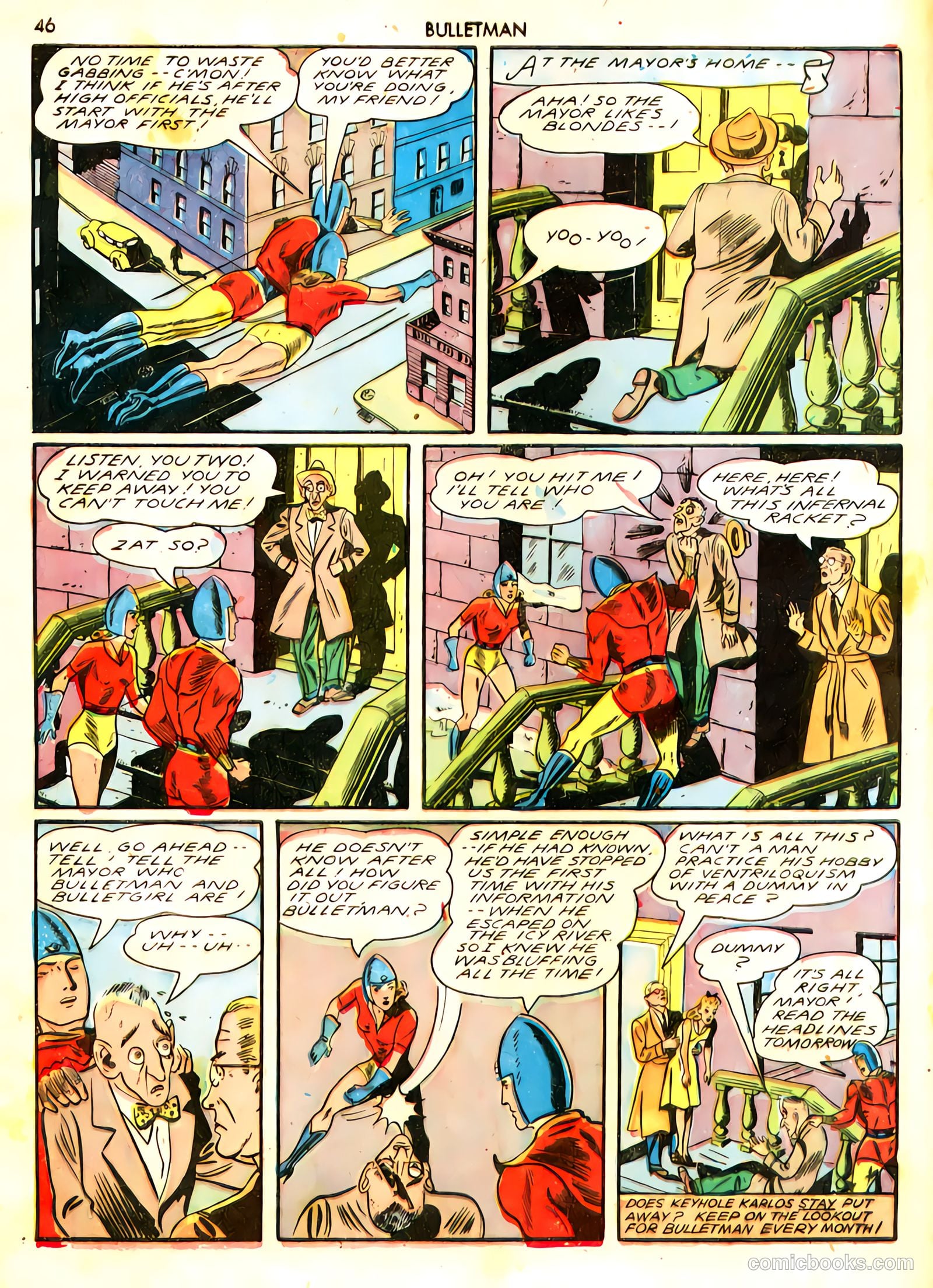 Bulletman #11 (1943) — page 46 of 66