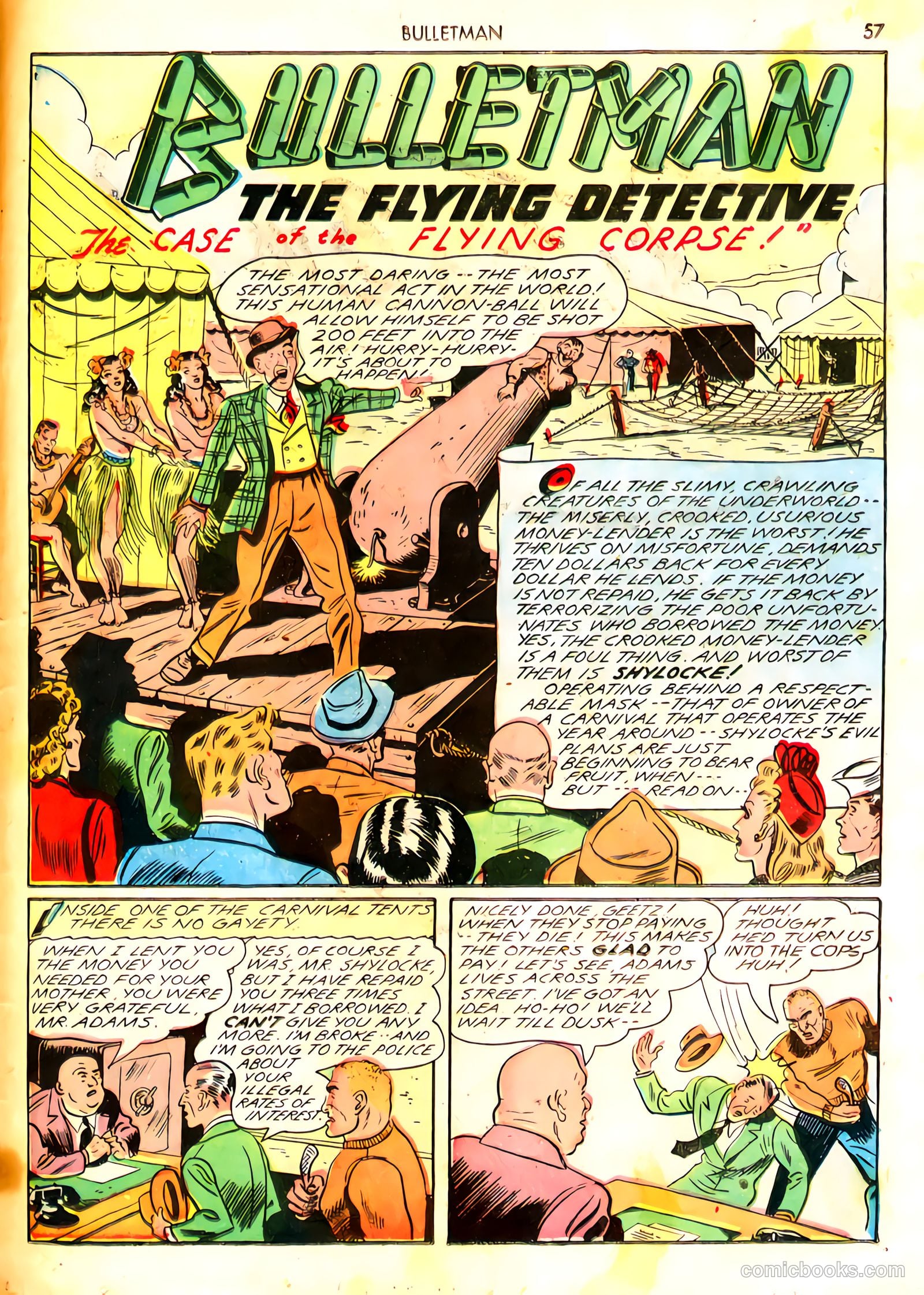Bulletman #11 (1943) — page 55 of 66