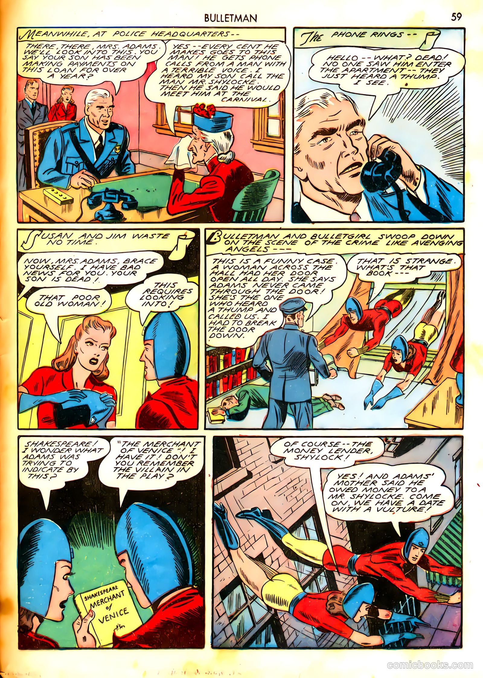 Bulletman #11 (1943) — page 57 of 66