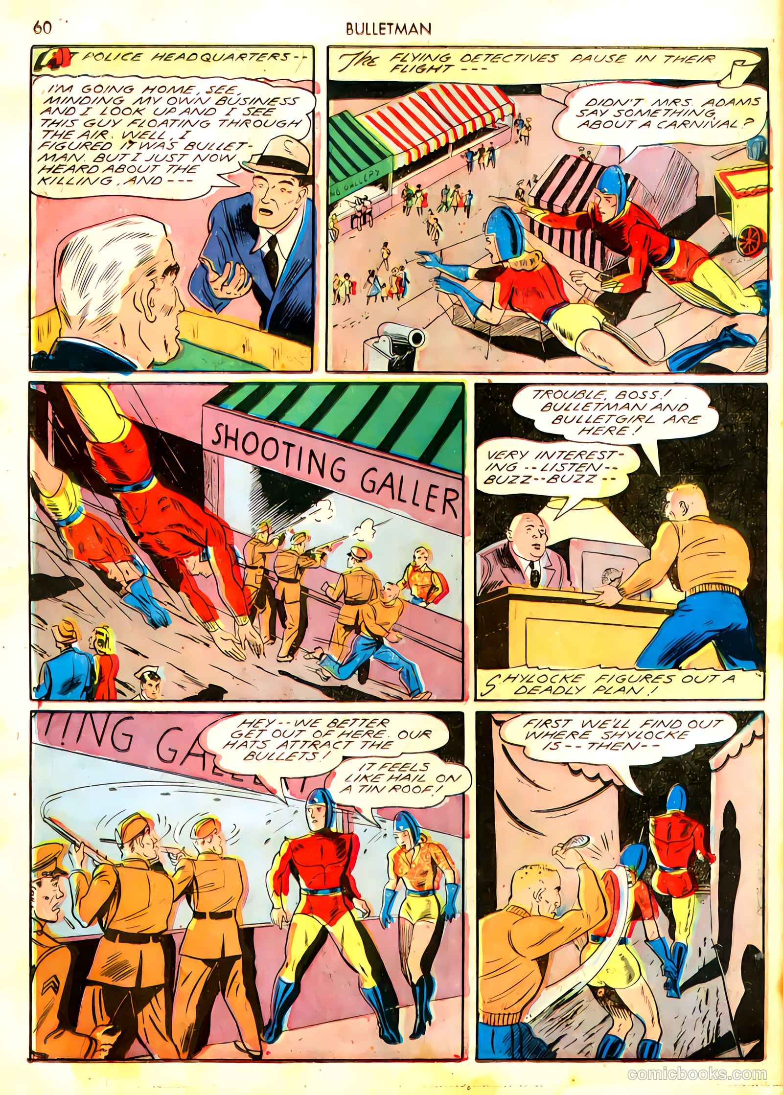 Bulletman #11 (1943) — page 58 of 66