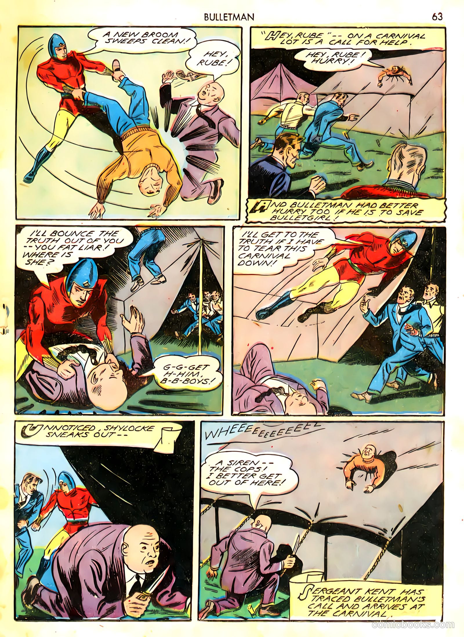 Bulletman #11 (1943) — page 61 of 66