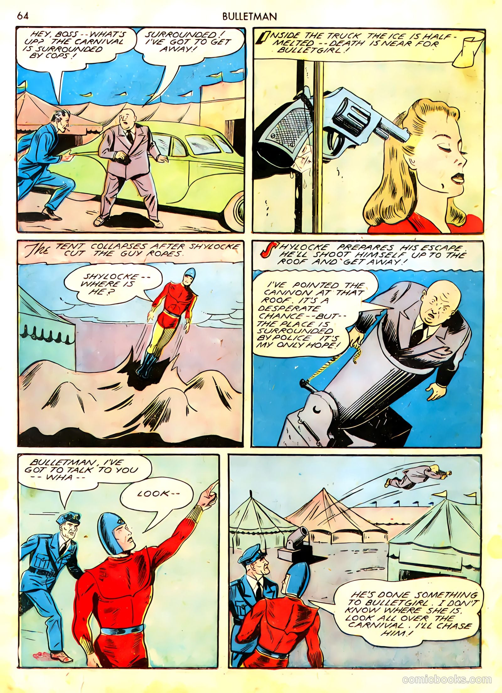 Bulletman #11 (1943) — page 62 of 66