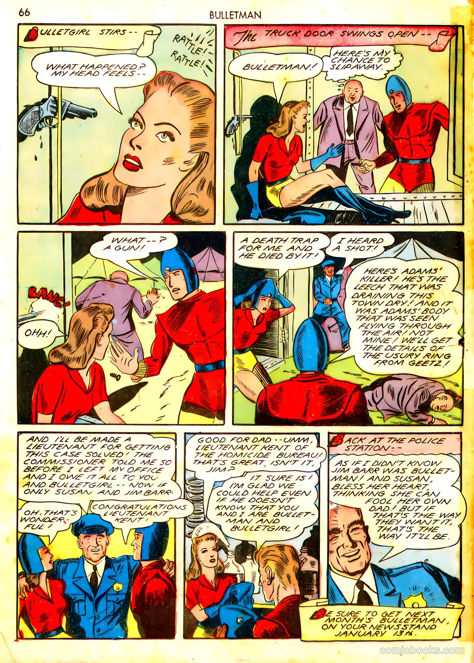 Bulletman #11 (1943) — page 64 of 66