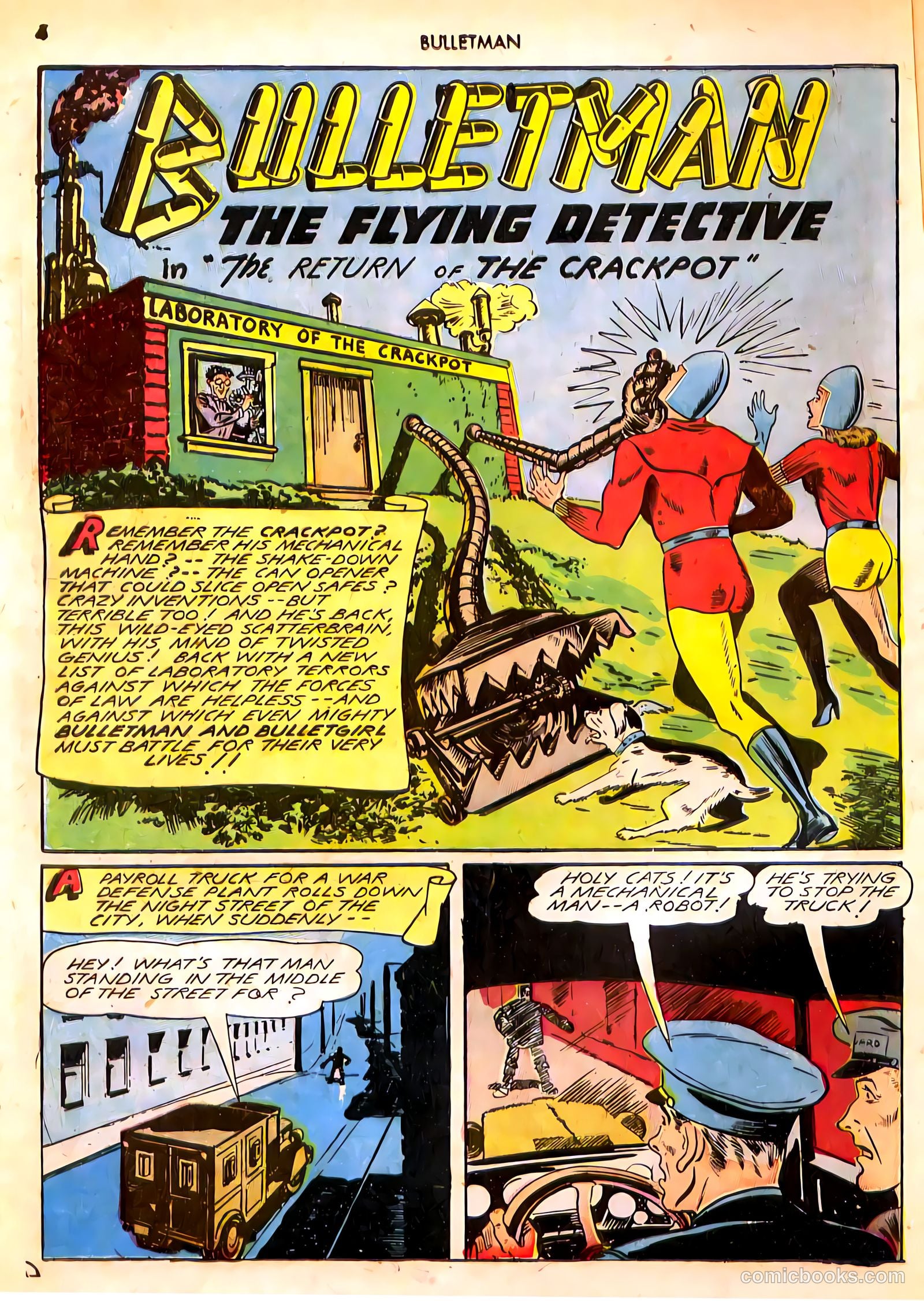 Bulletman #12 (1943) — page 4 of 68