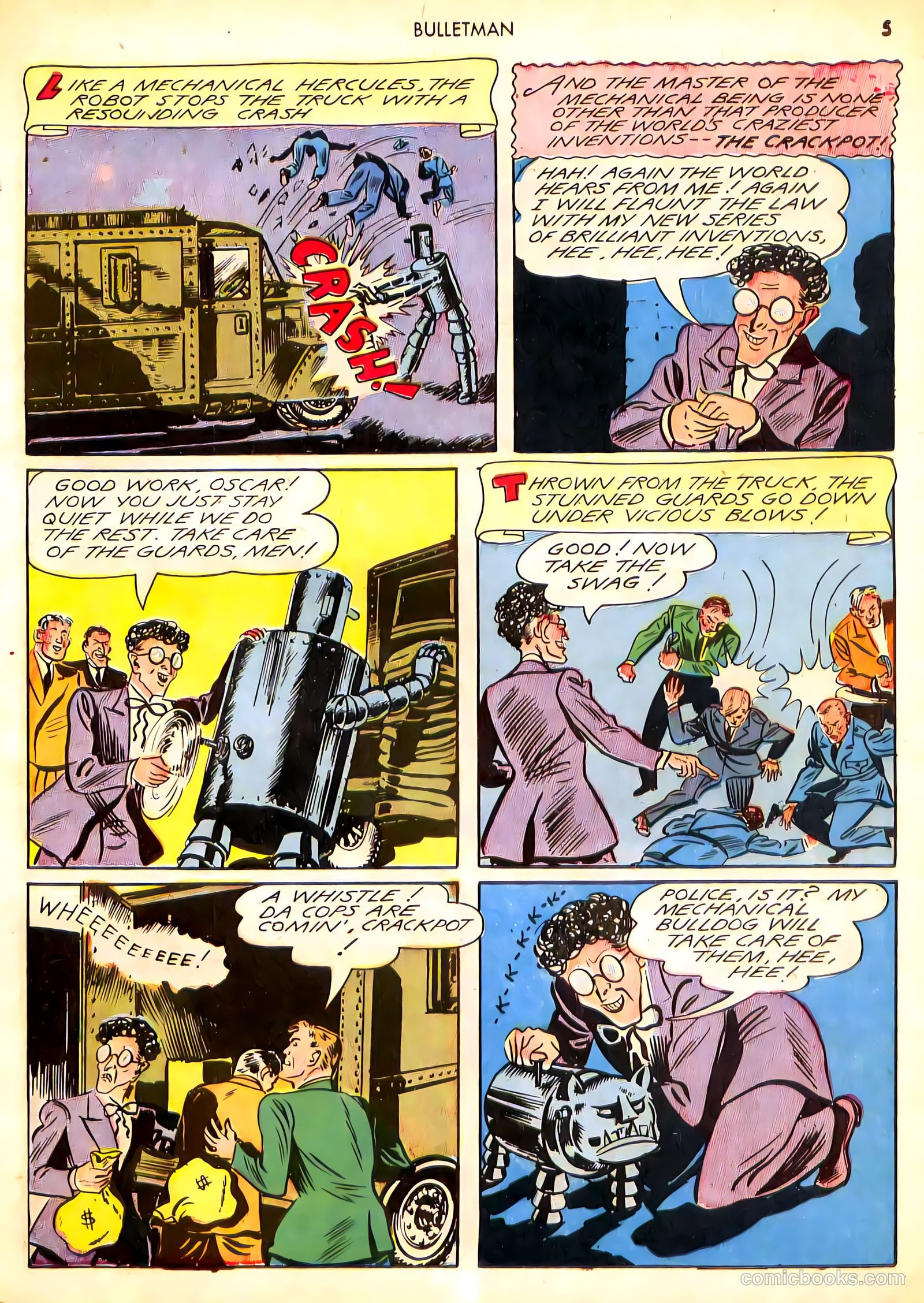 Bulletman #12 (1943) — page 5 of 68