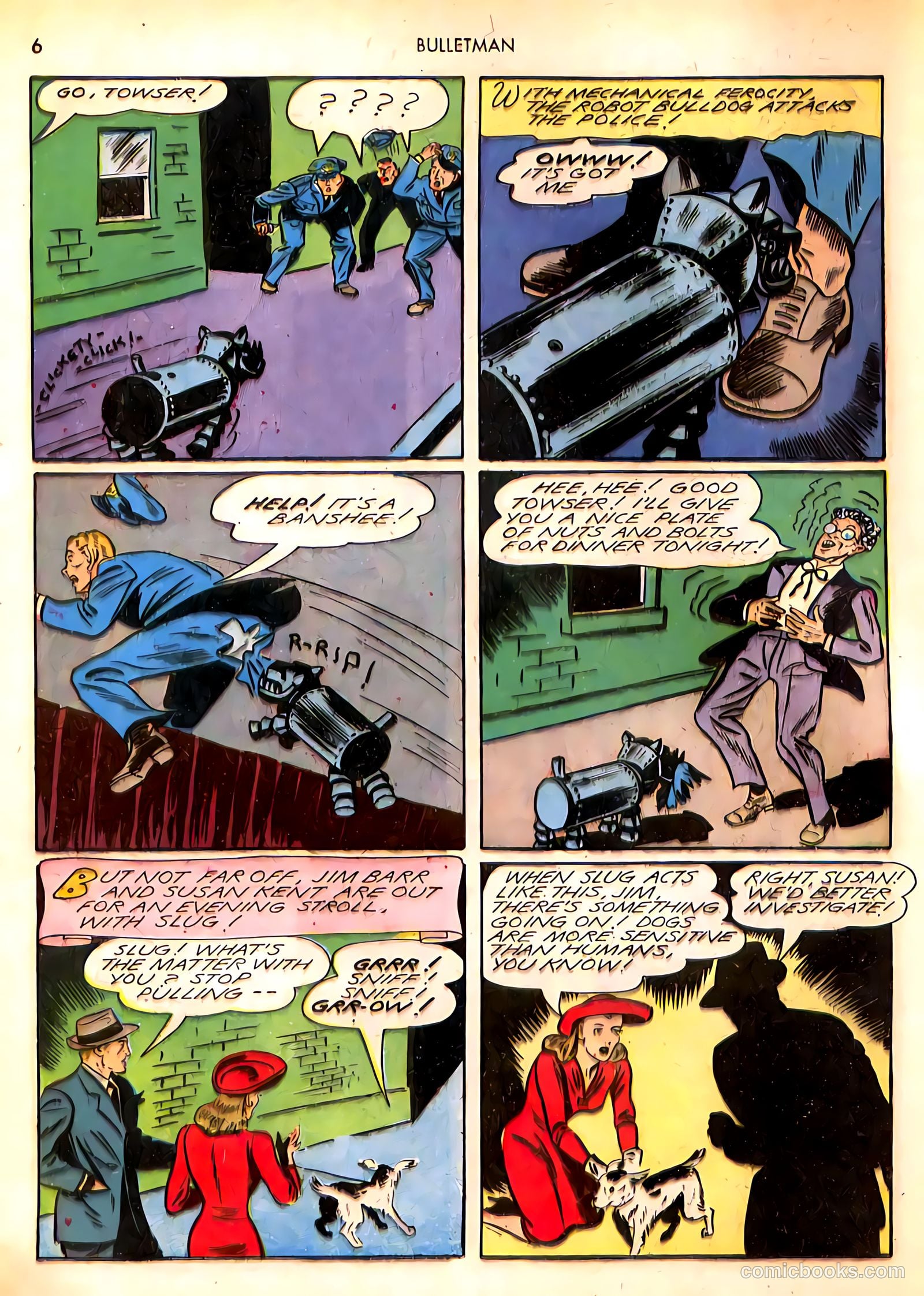 Bulletman #12 (1943) — page 6 of 68
