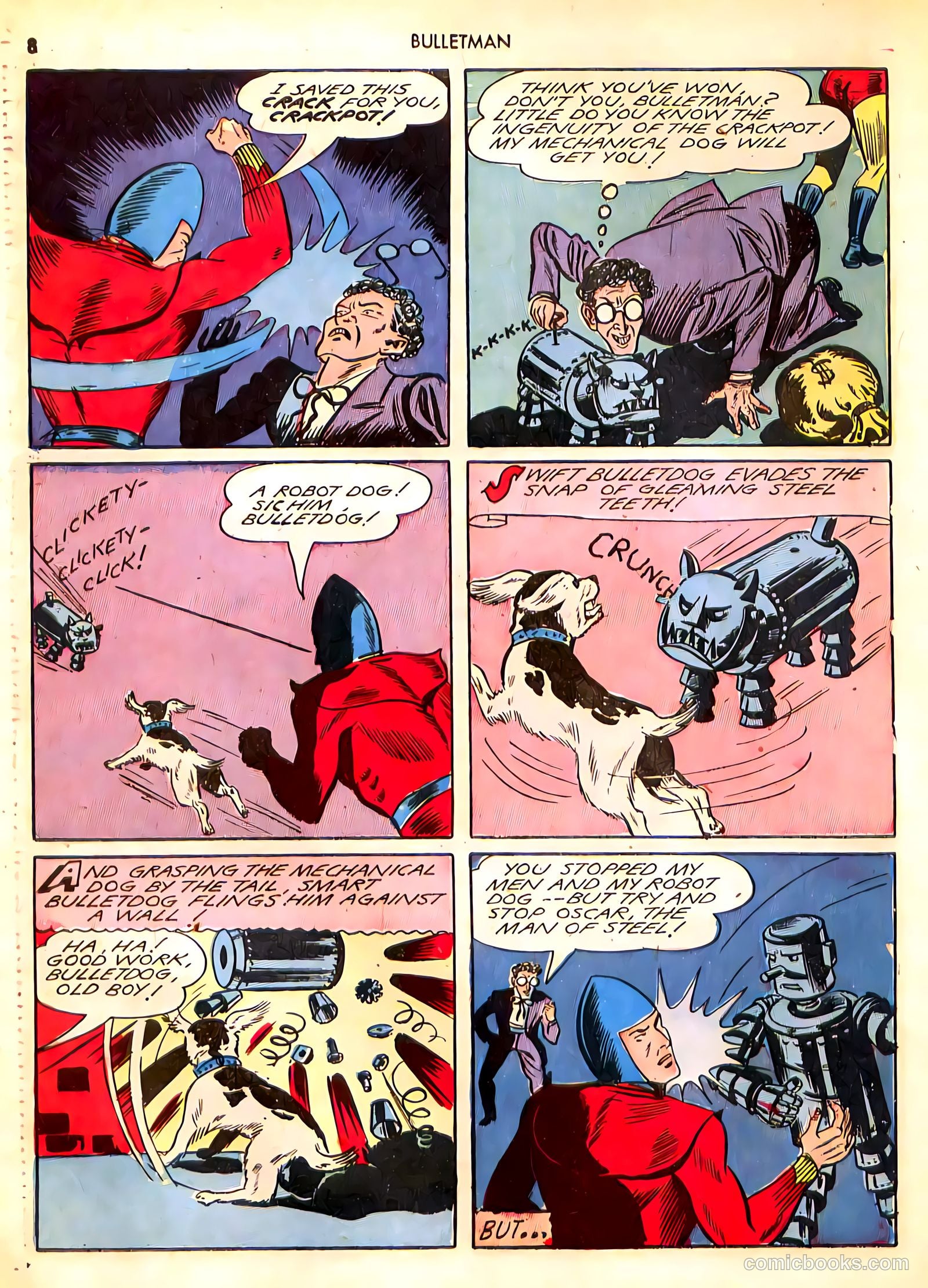 Bulletman #12 (1943) — page 8 of 68