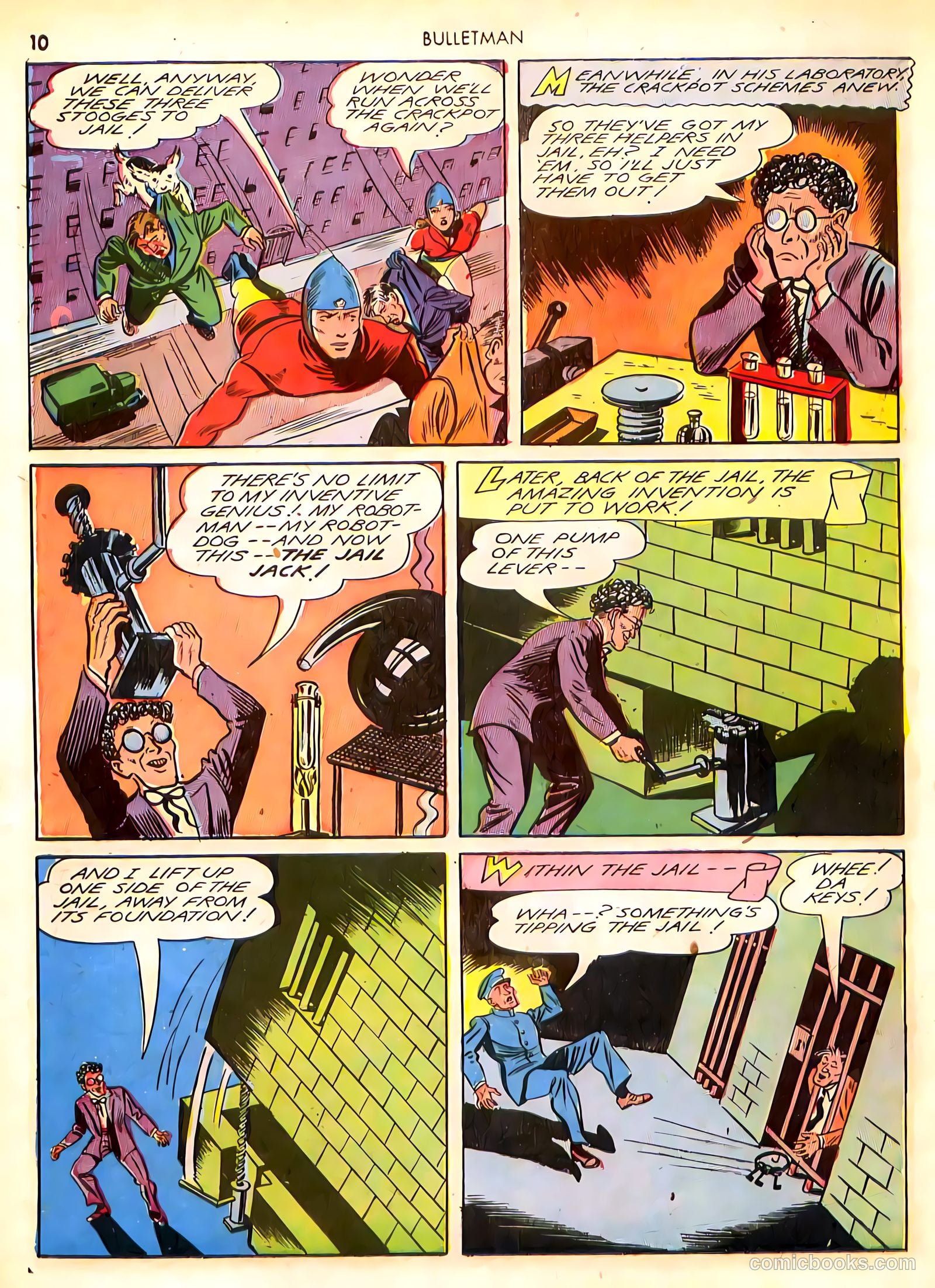Bulletman #12 (1943) — page 10 of 68