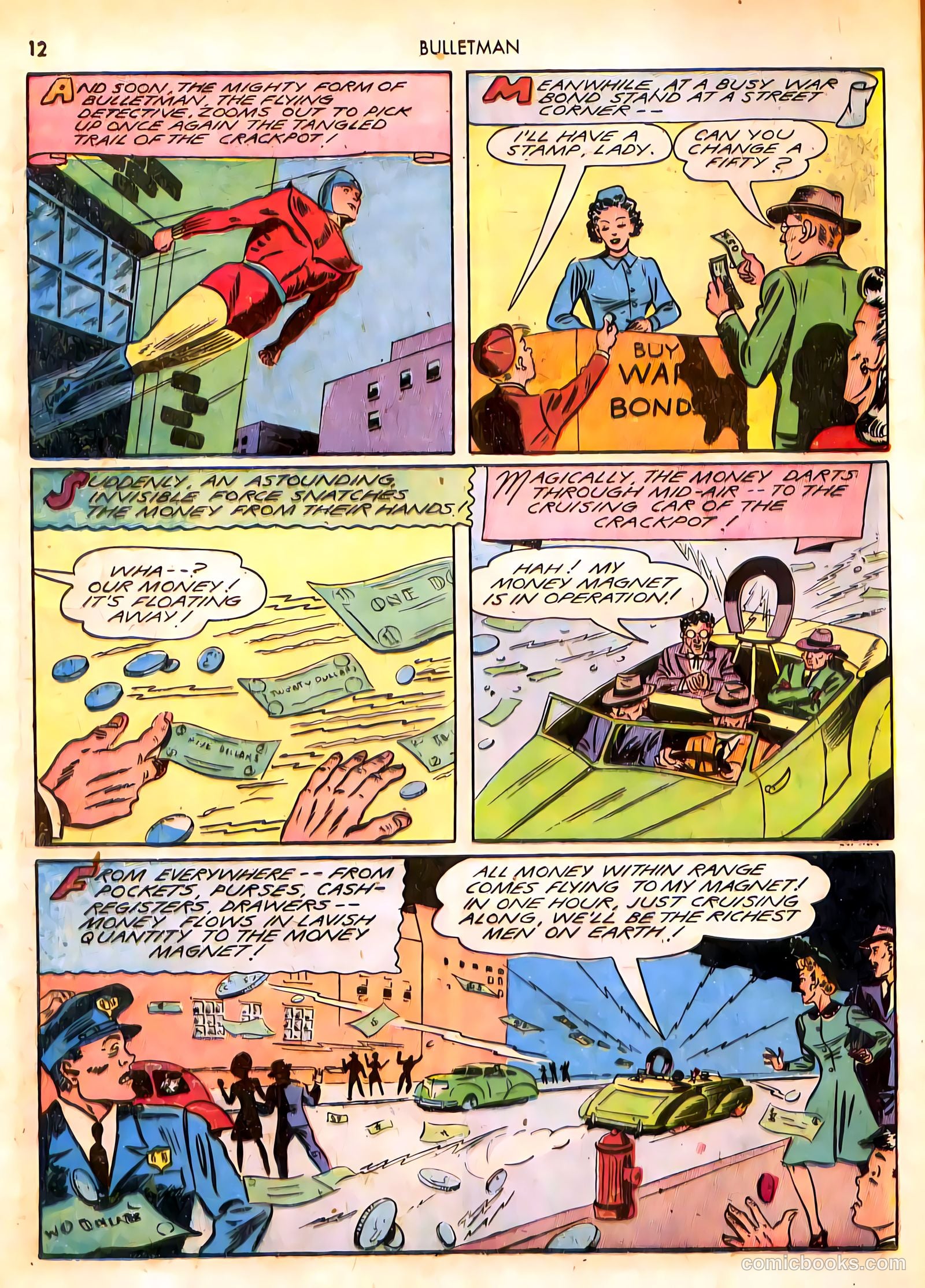 Bulletman #12 (1943) — page 12 of 68