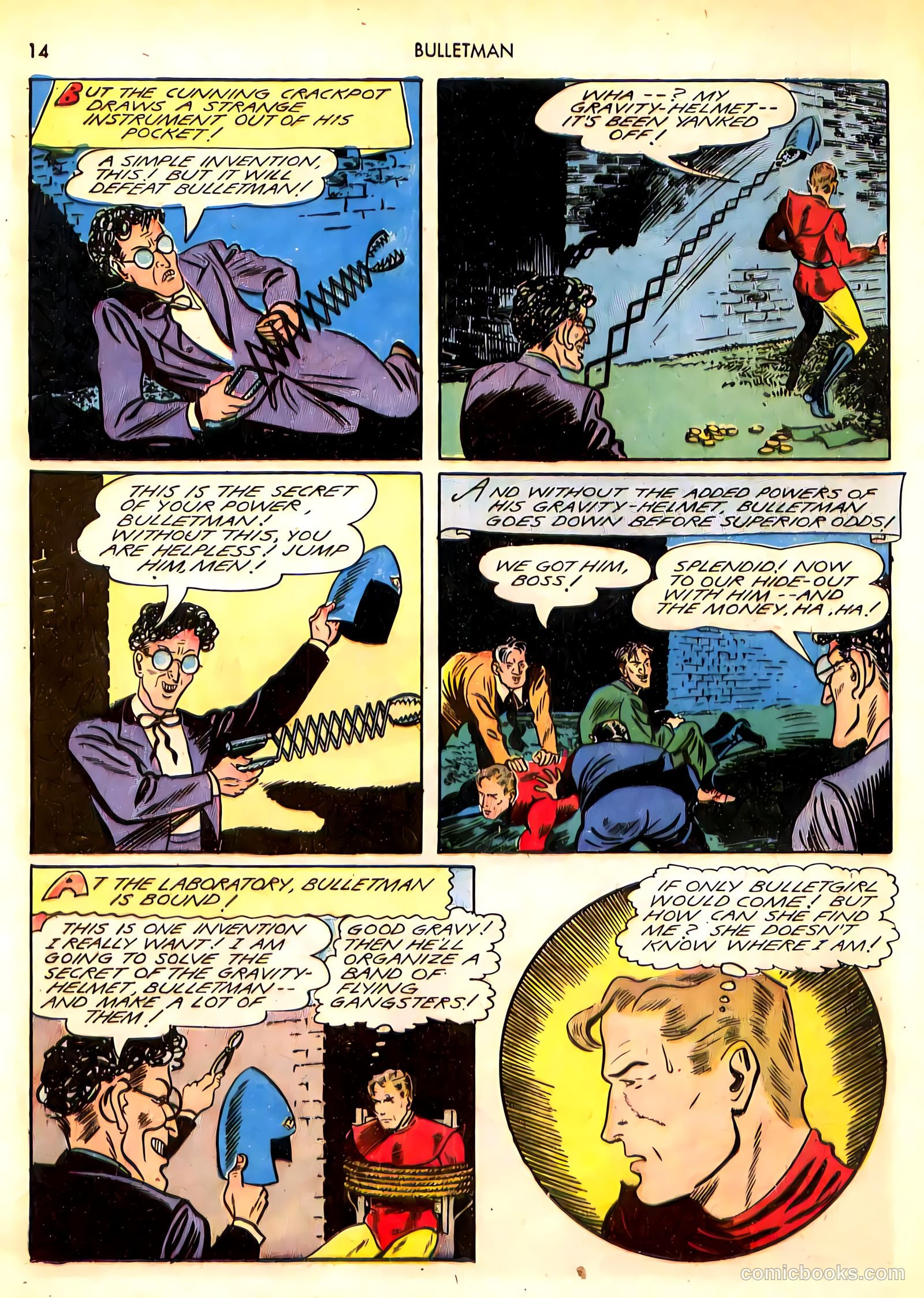 Bulletman #12 (1943) — page 14 of 68