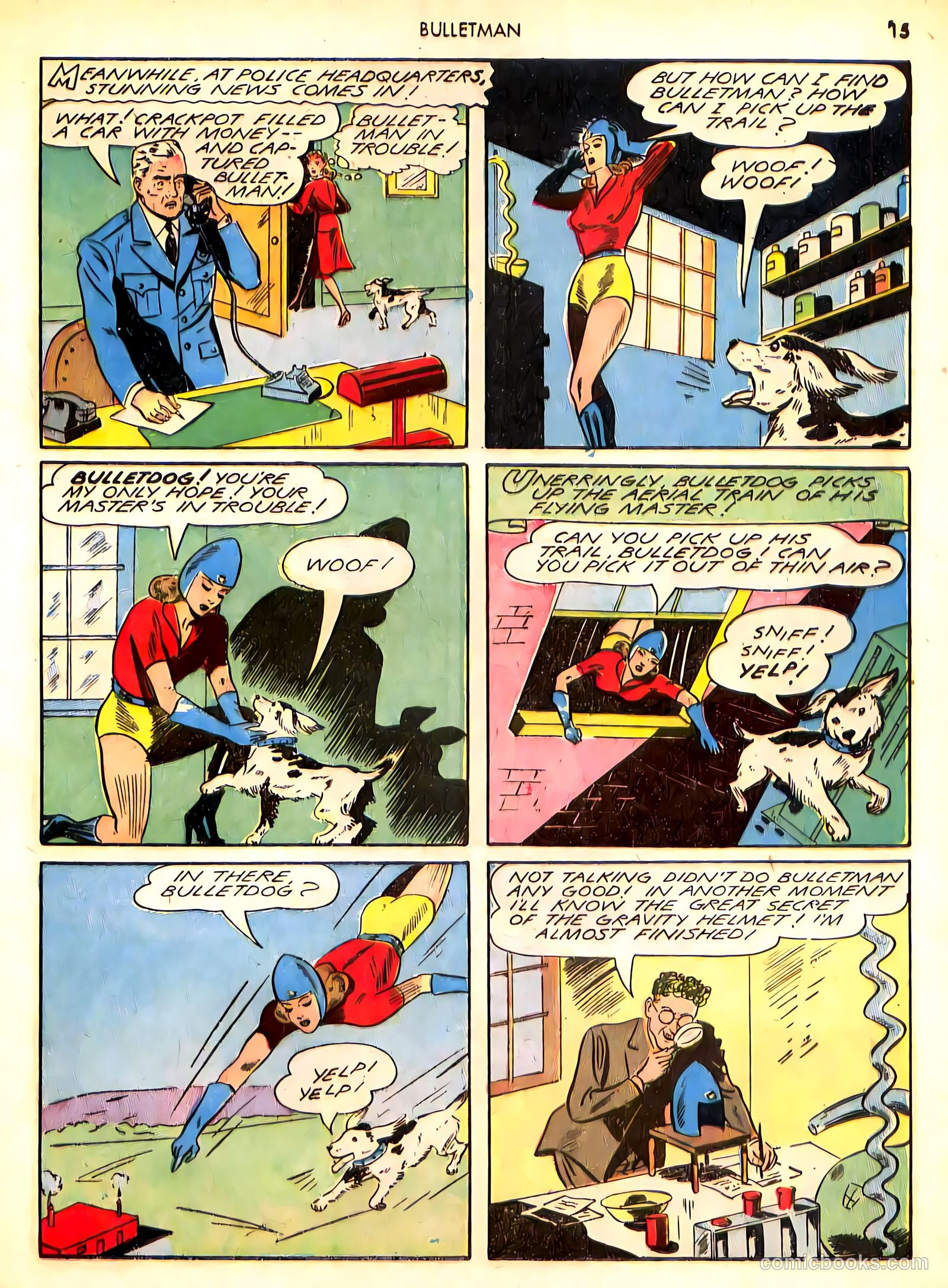 Bulletman #12 (1943) — page 15 of 68