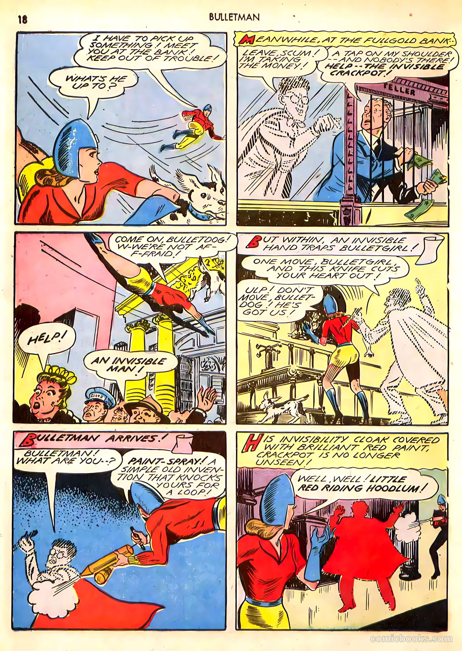 Bulletman #12 (1943) — page 18 of 68