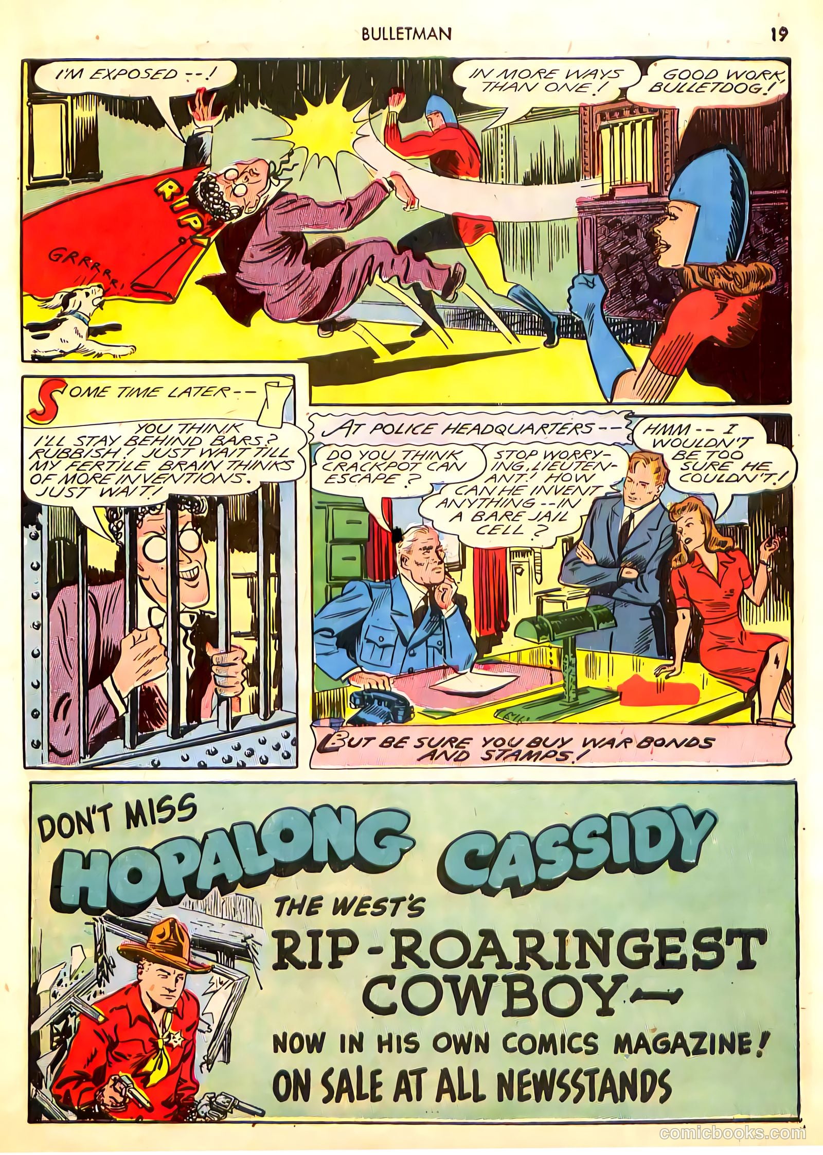 Bulletman #12 (1943) — page 19 of 68