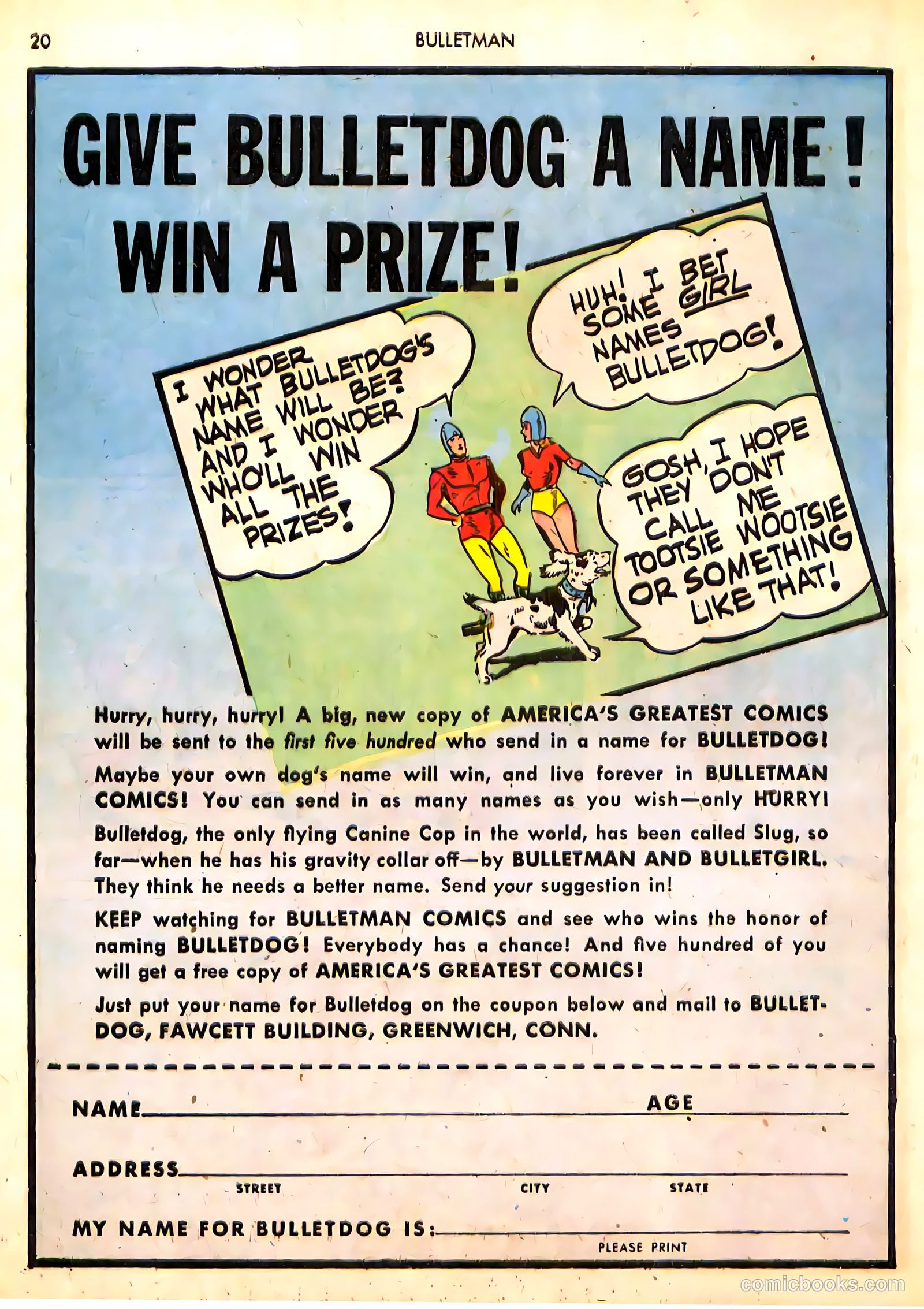Bulletman #12 (1943) — page 20 of 68