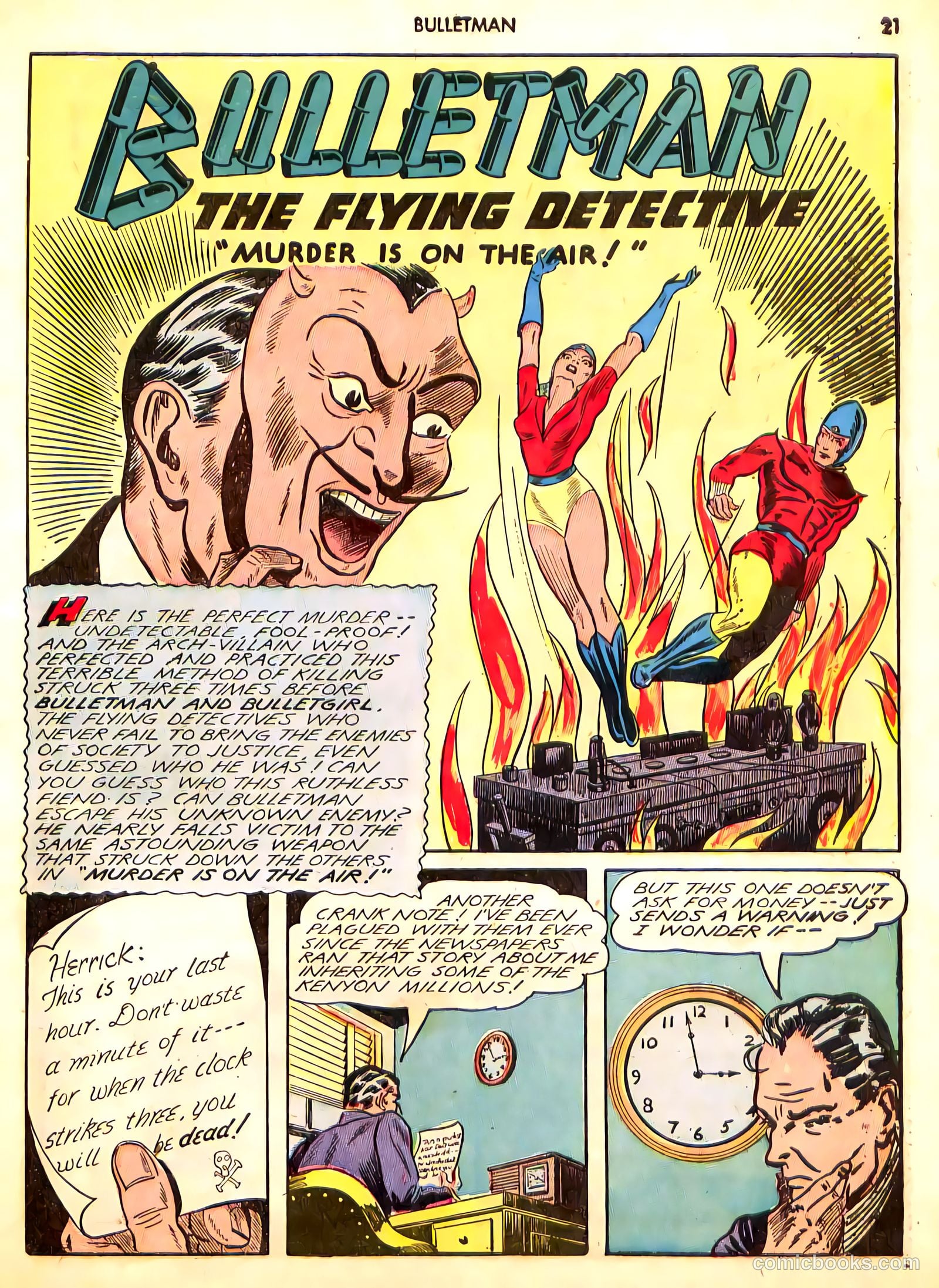 Bulletman #12 (1943) — page 21 of 68