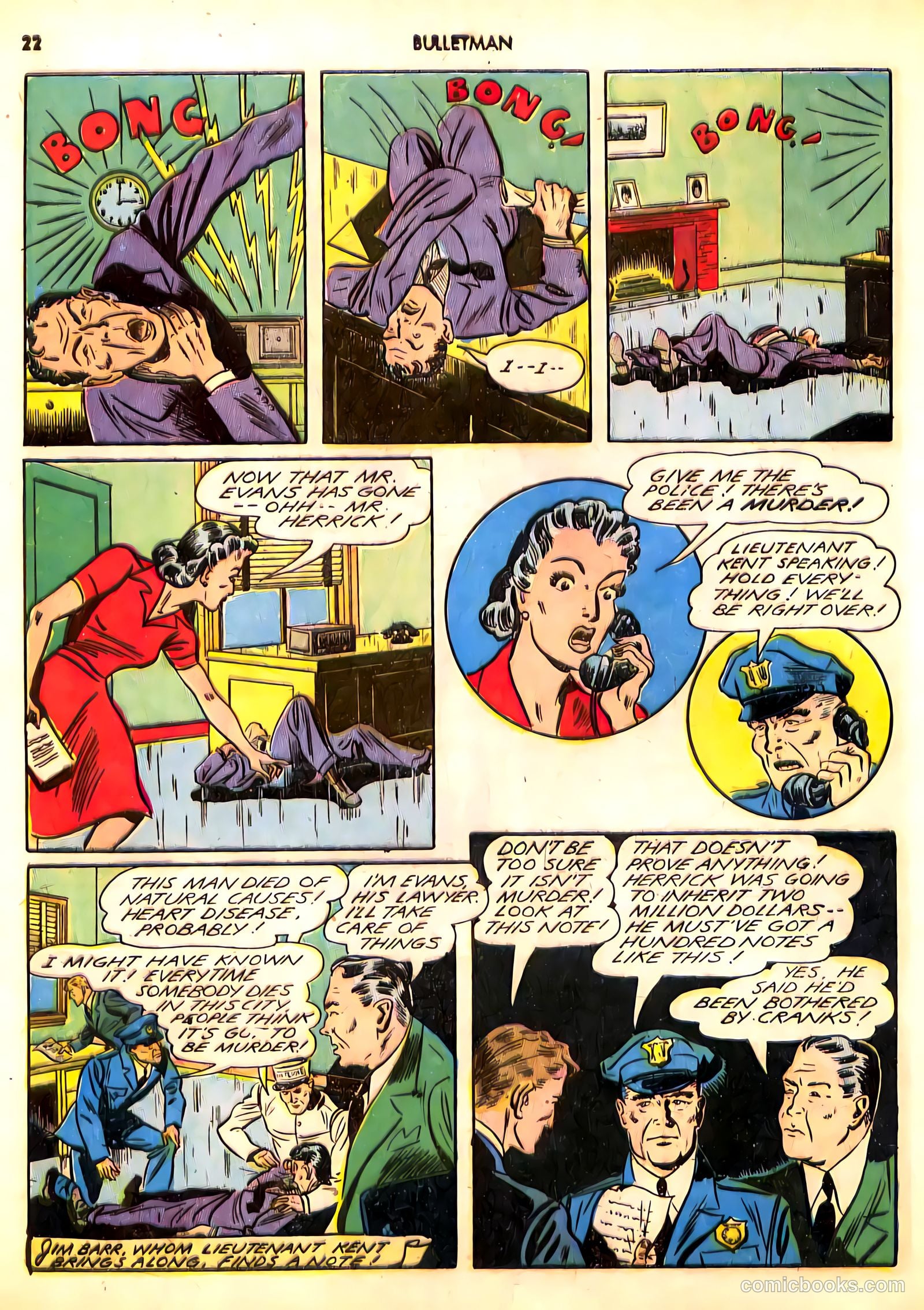 Bulletman #12 (1943) — page 22 of 68