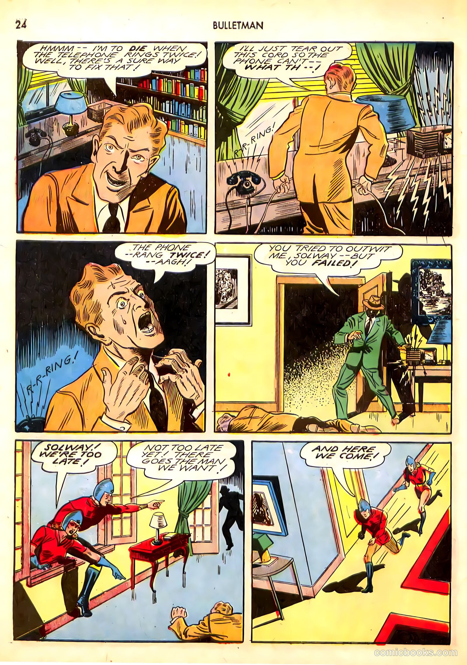 Bulletman #12 (1943) — page 24 of 68