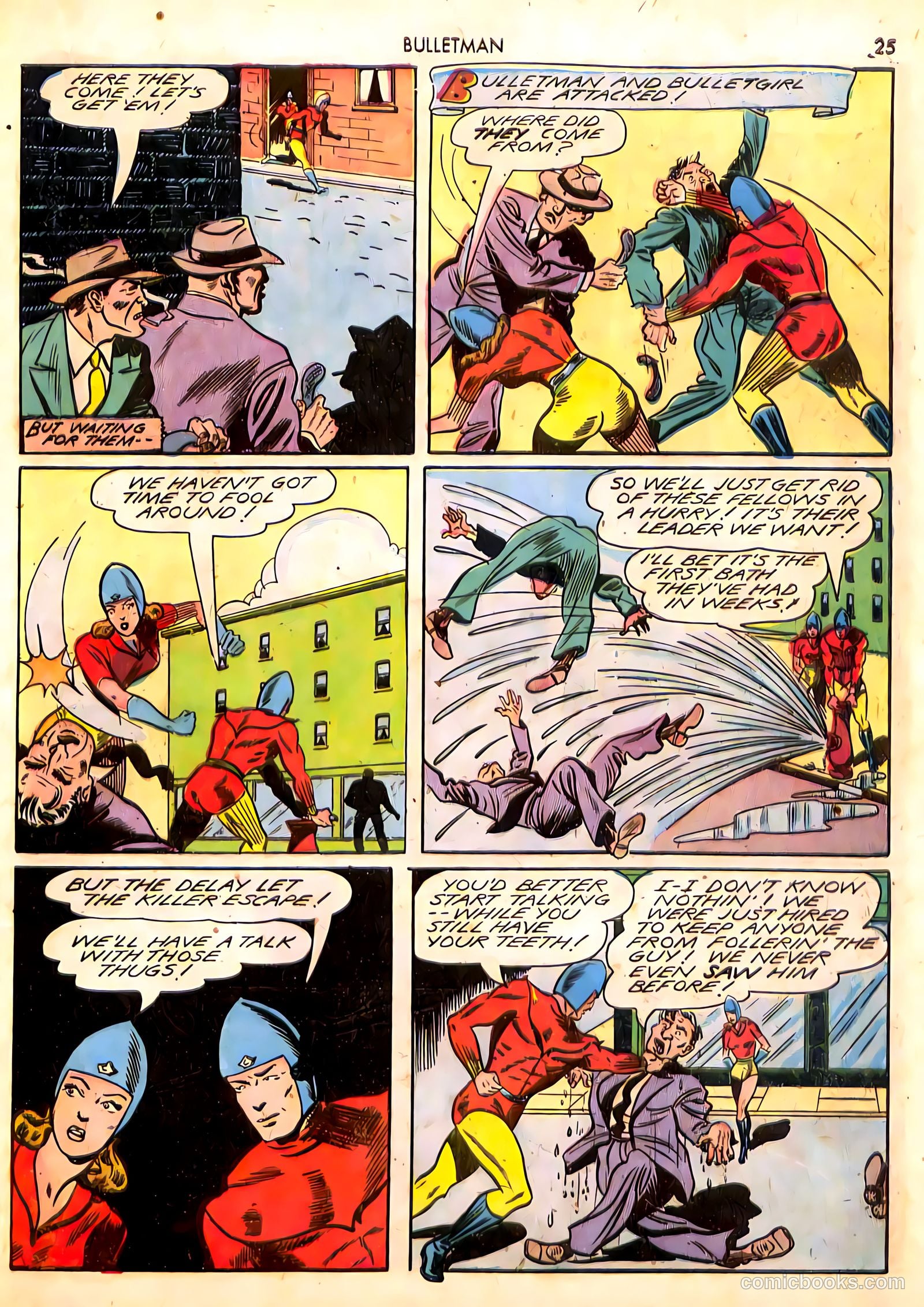 Bulletman #12 (1943) — page 25 of 68