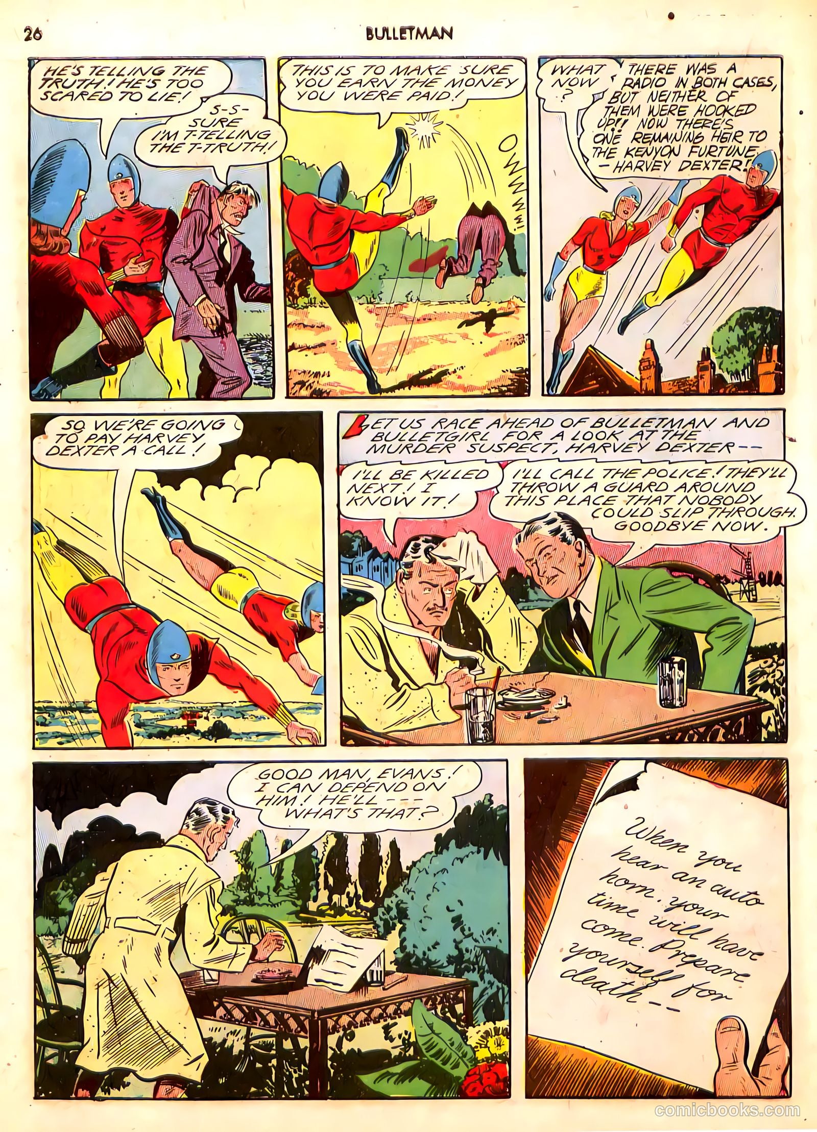 Bulletman #12 (1943) — page 26 of 68
